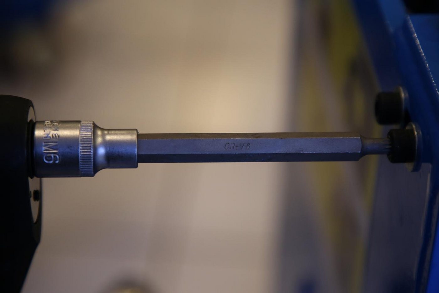 Thumbnail - Brilliant Tools Bohrer- und Bitset 1/2" Vielzahn-Bit-Stecknuss, 140 mm lang, M6