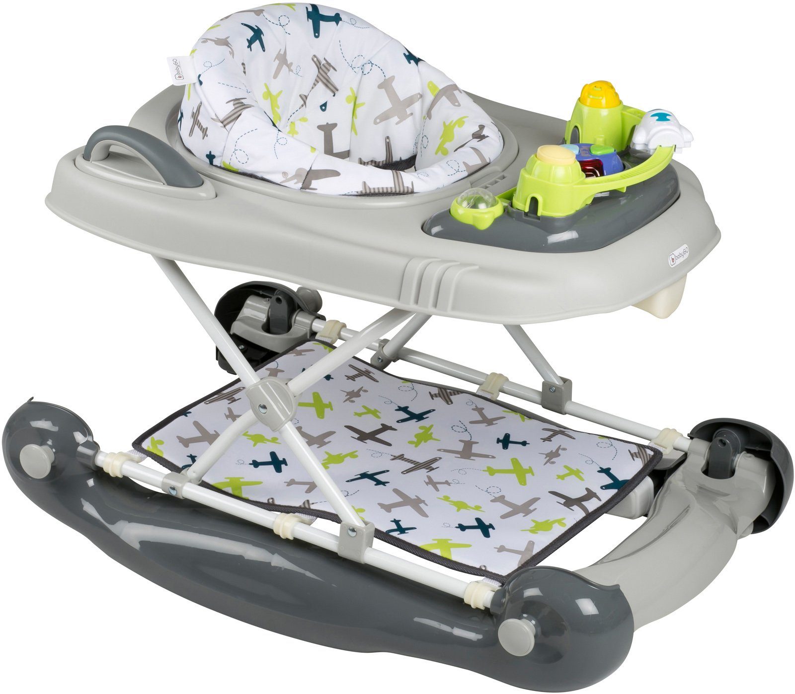 Image of BabyGo Lauflernhilfe »Walker 4 in 1, green«