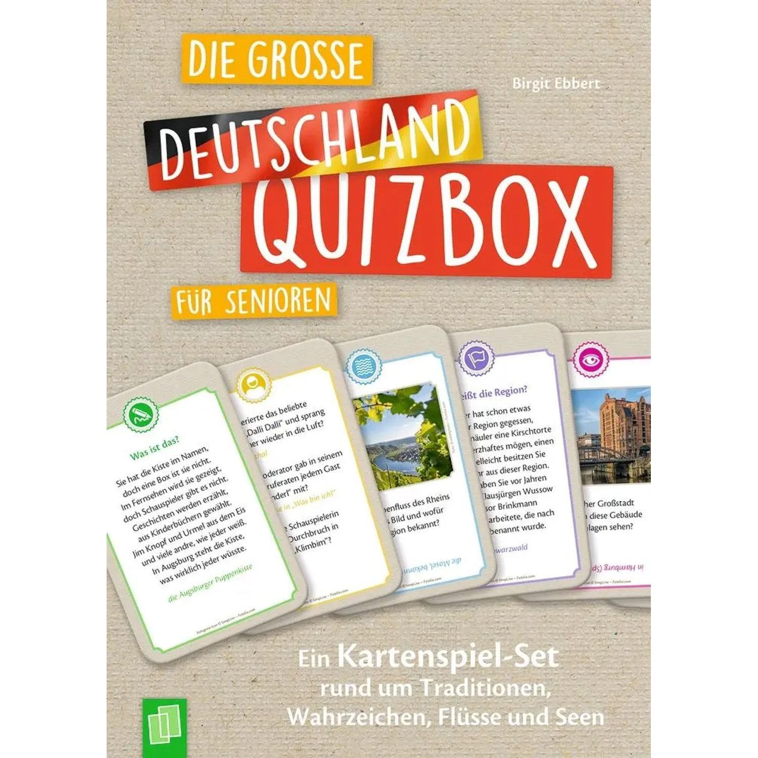 Verlag an der Ruhr Spiel Die große Deutschland-Quizbox für Senioren