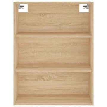 vidaXL Anrichte Highboard Sonoma-Eiche 69,5x34x180 cm Holzwerkstoff Glas Vitrine