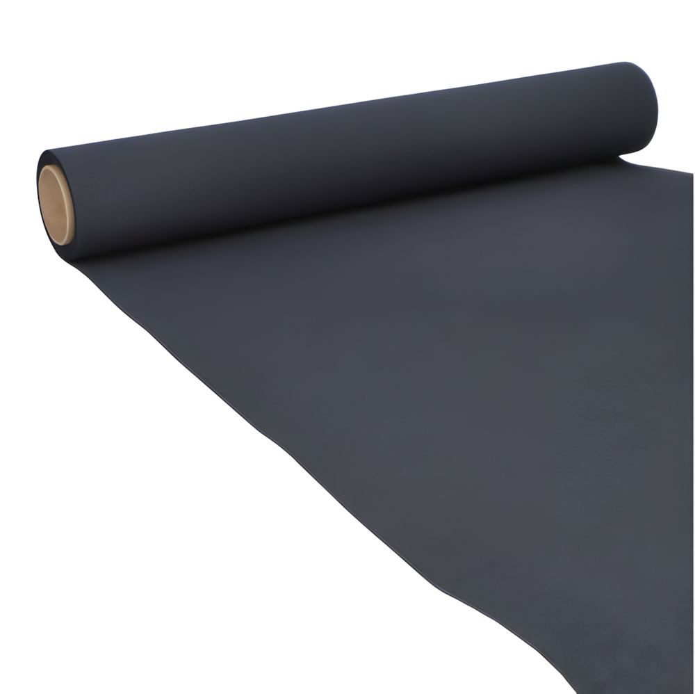 PAPSTAR Tischläufer Tischläufer, Tissue ROYAL Collection 5 m x 40 cm schwarz 6 Stk
