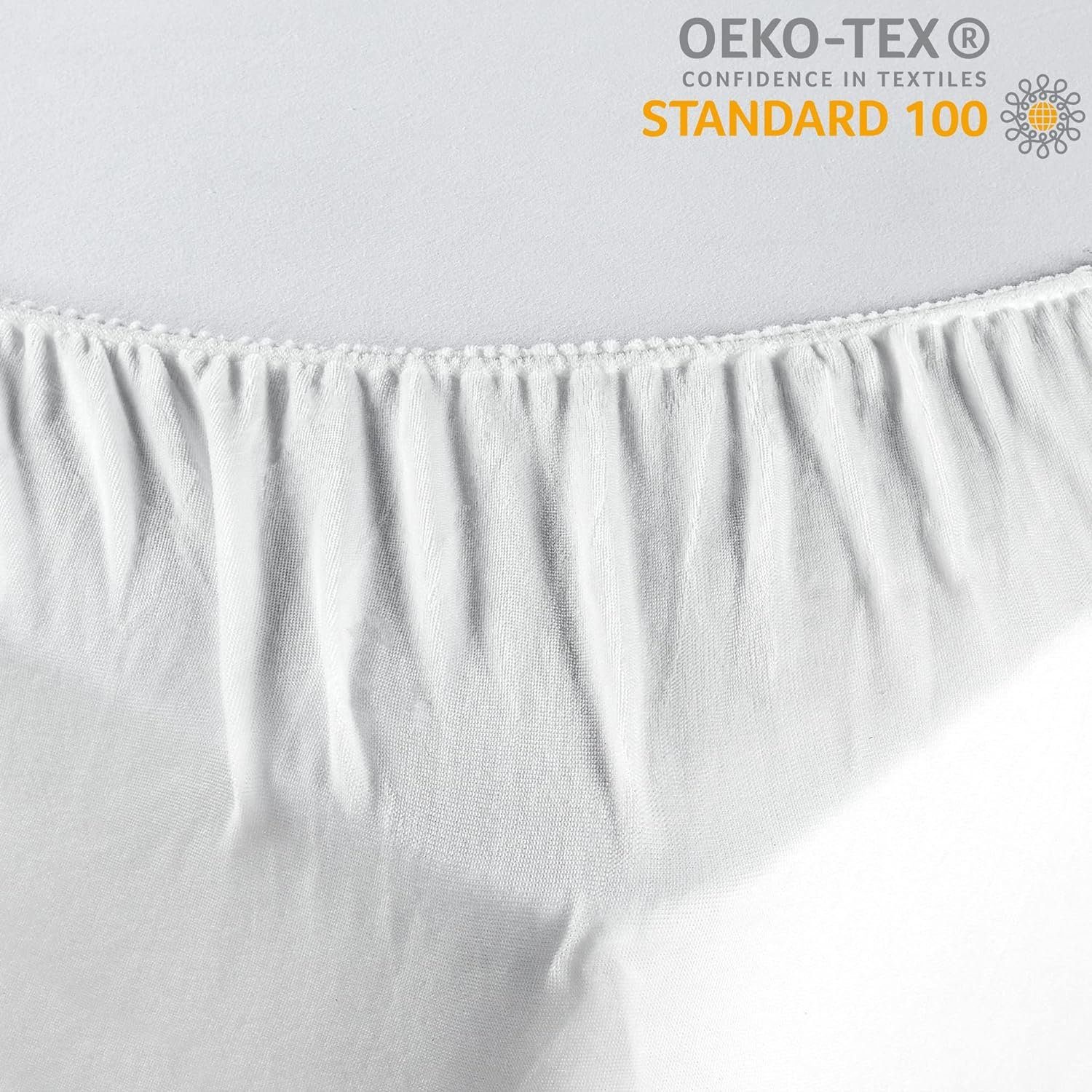 Matratzenschutzbezug Matrazenschoner mit Spannbettlaken 2in1 - Wasserdicht, Atmungsaktiv livessa, 2in1 wasserdicht & atmungsaktiv – Spannbettlaken + Matratzenschoner