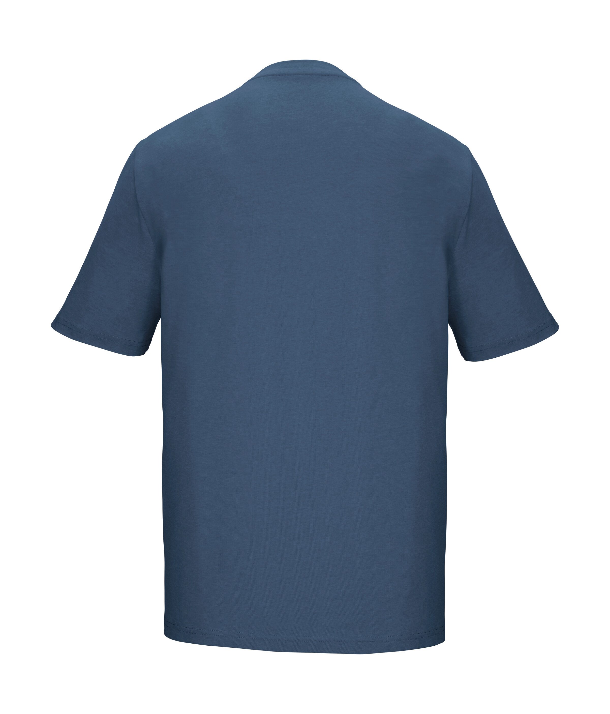 Killtec T-Shirt KOS 51 MN TSHRT Melange-Optik, grafischer Berg-Print, Comfort-Stretch Material – Bild 2 von 2