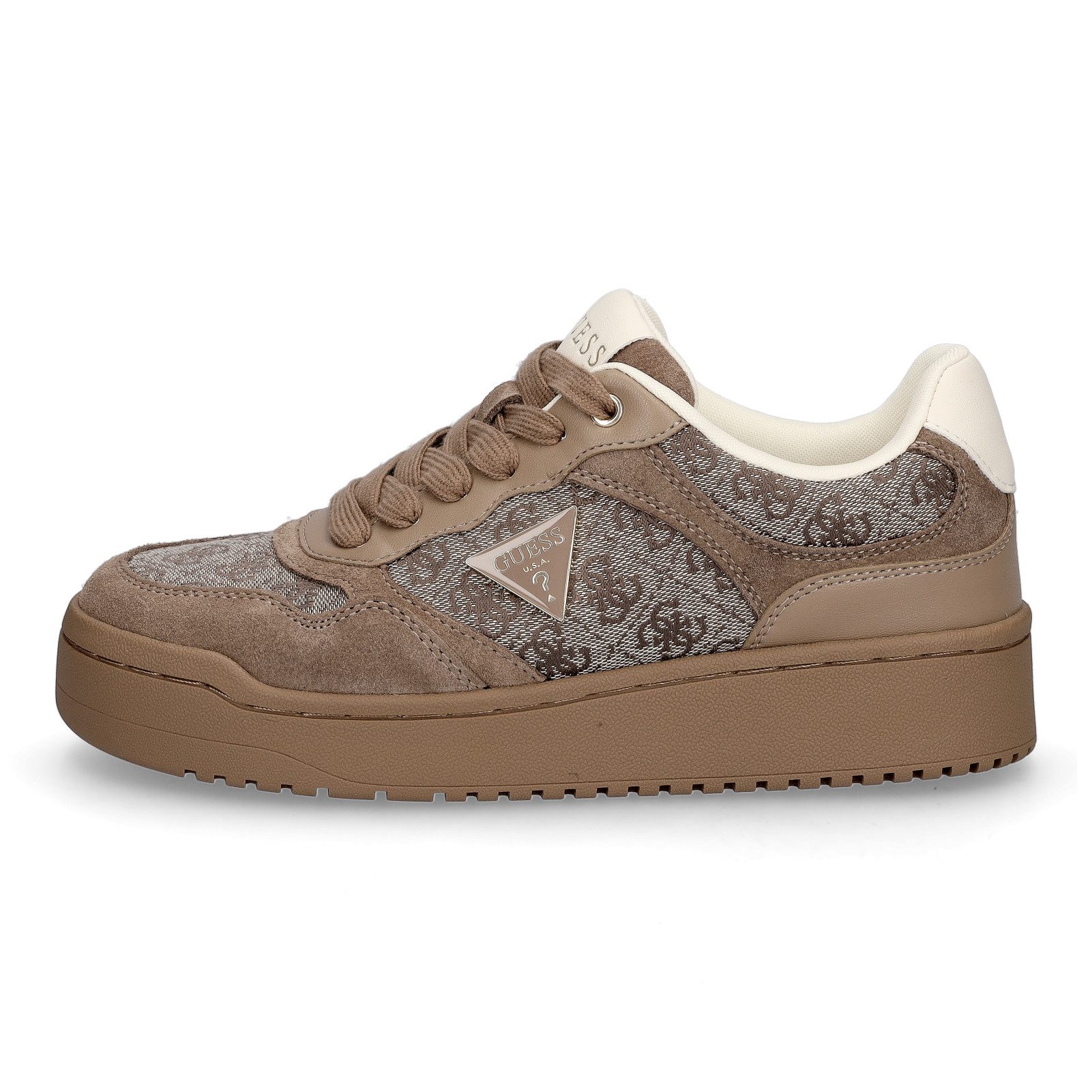Guess Guess Damen Sneaker Miram16 taupe Sneaker