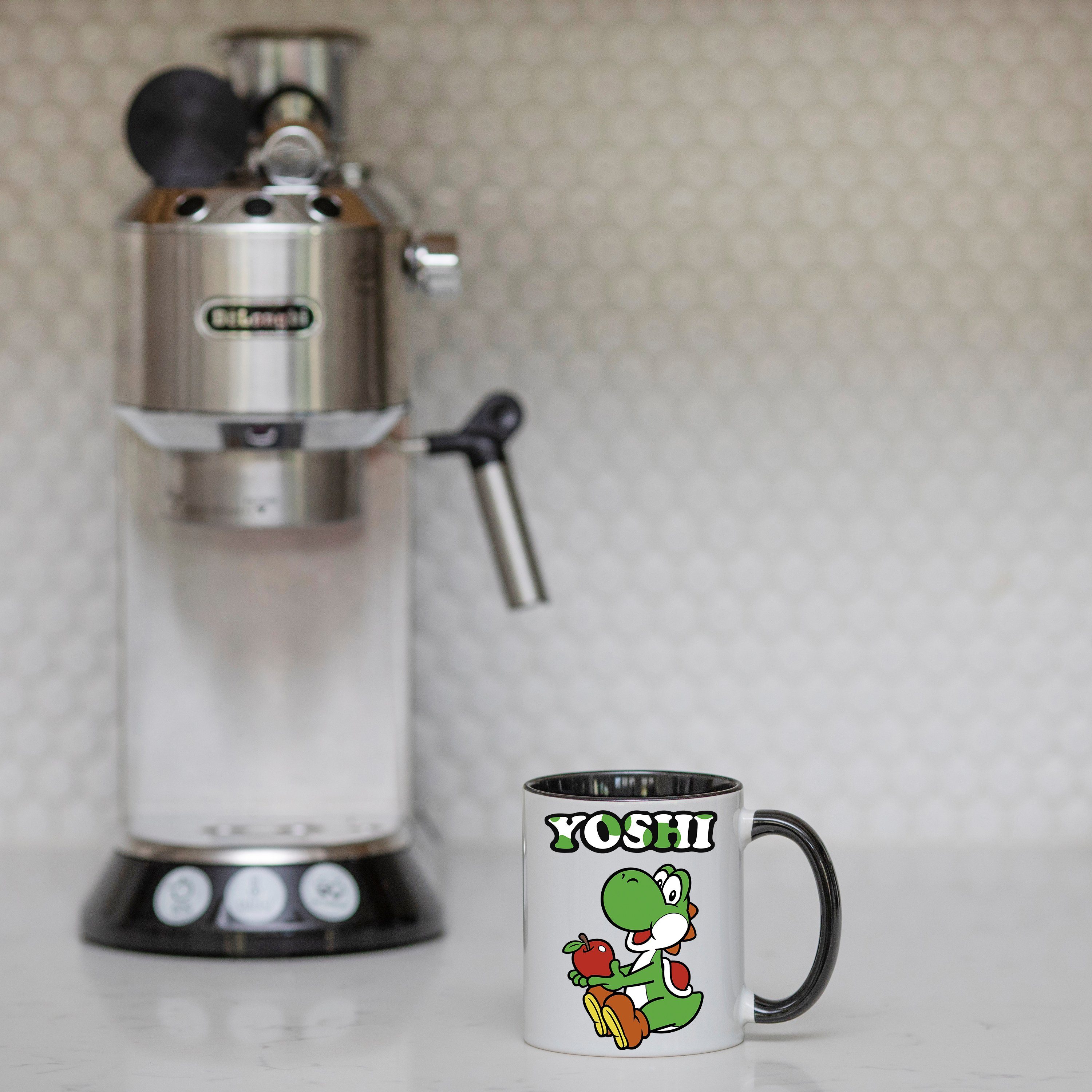 Youth Print, Kaffeetasse trendigem Logo Designz Keramik Geschenk Yoshi mit Tasse