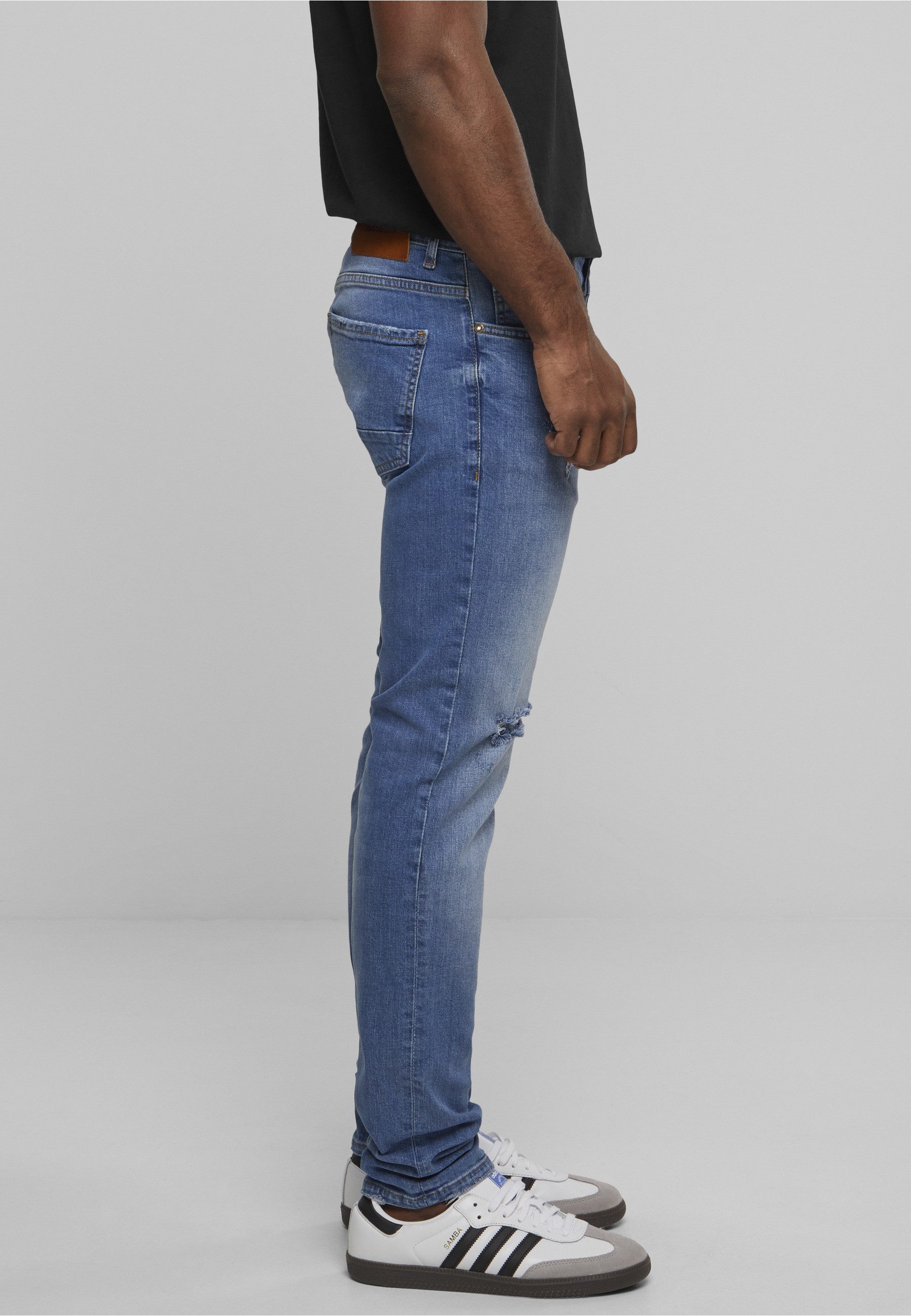 2Y Premium Bequeme Jeans 2Y Premium Herren 2Y Destroyed Slim Fit Jeans