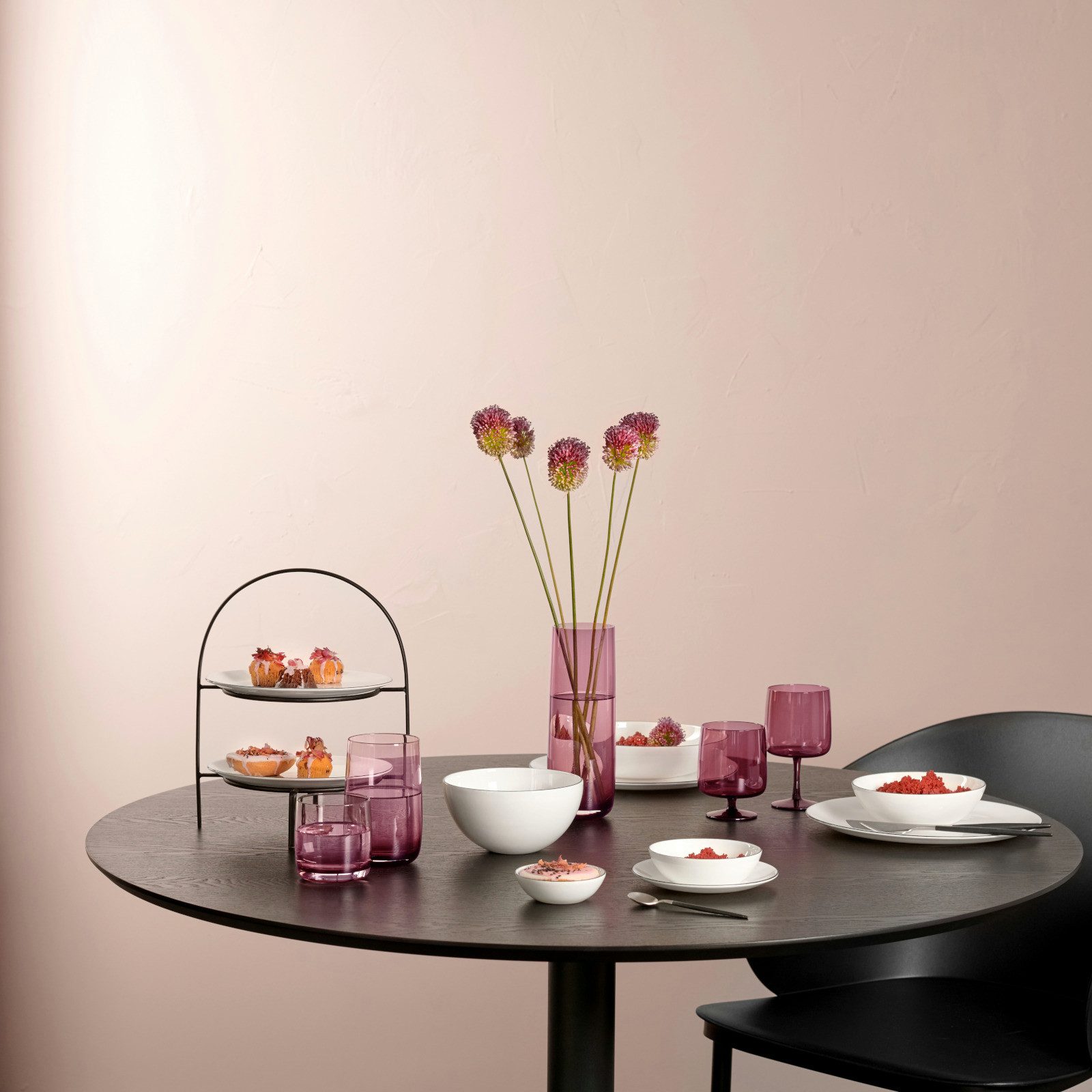 ASA SELECTION Glas sarabi Wasserglas berry 0,2l, Glas, Geschirr