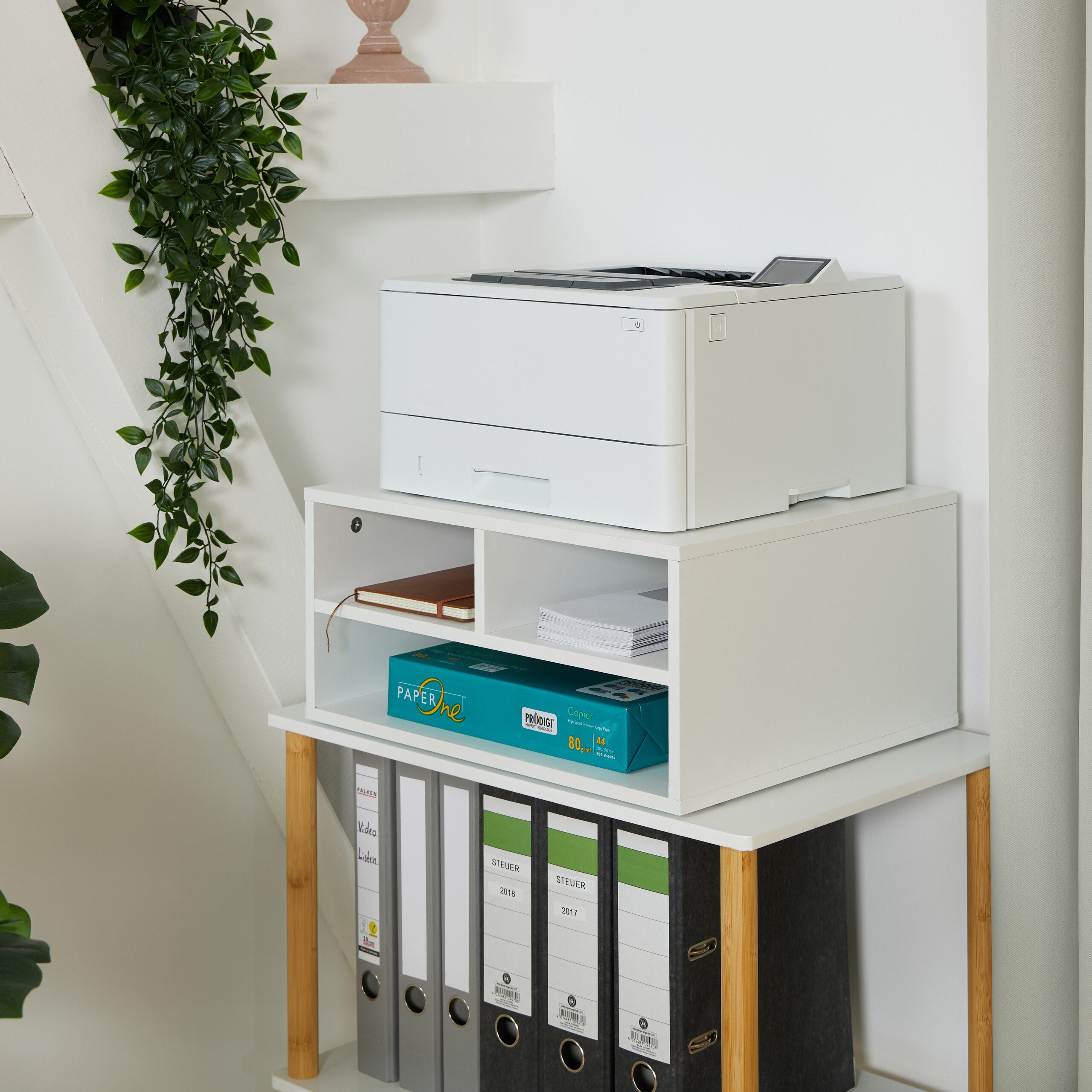 relaxdays Druckertisch Druckerständer für den Schreibtisch günstig online kaufen