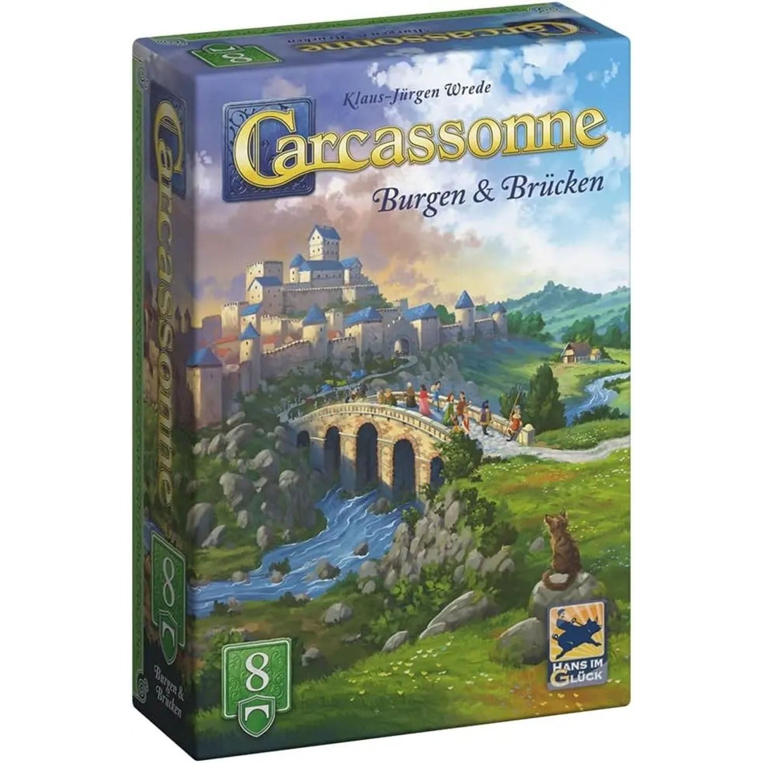 Hans im Glück Spiel Carcassonne - Burgen & Brücken