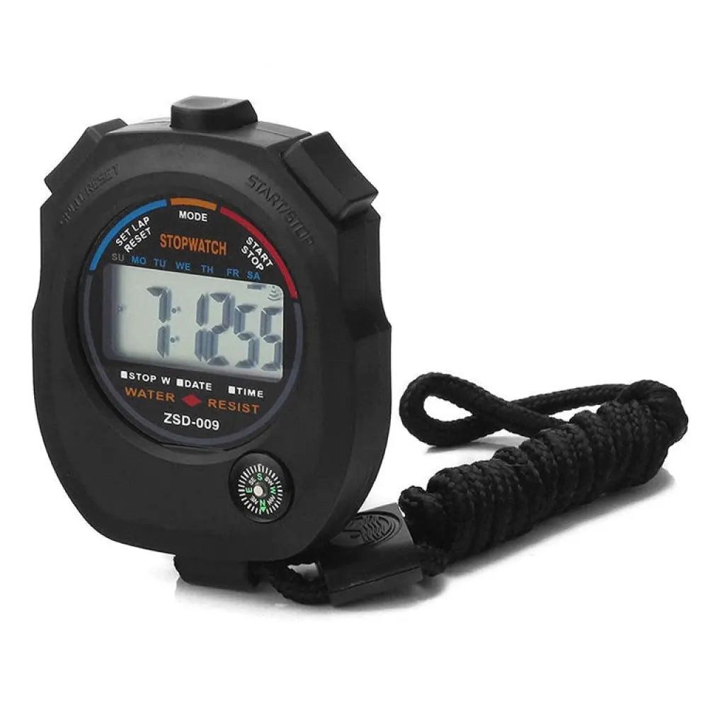 Sport-Knight® Stoppuhr Wasserdichte Sport Stoppuhr mit Uhr, Datum & Wecker, Profi-Timer