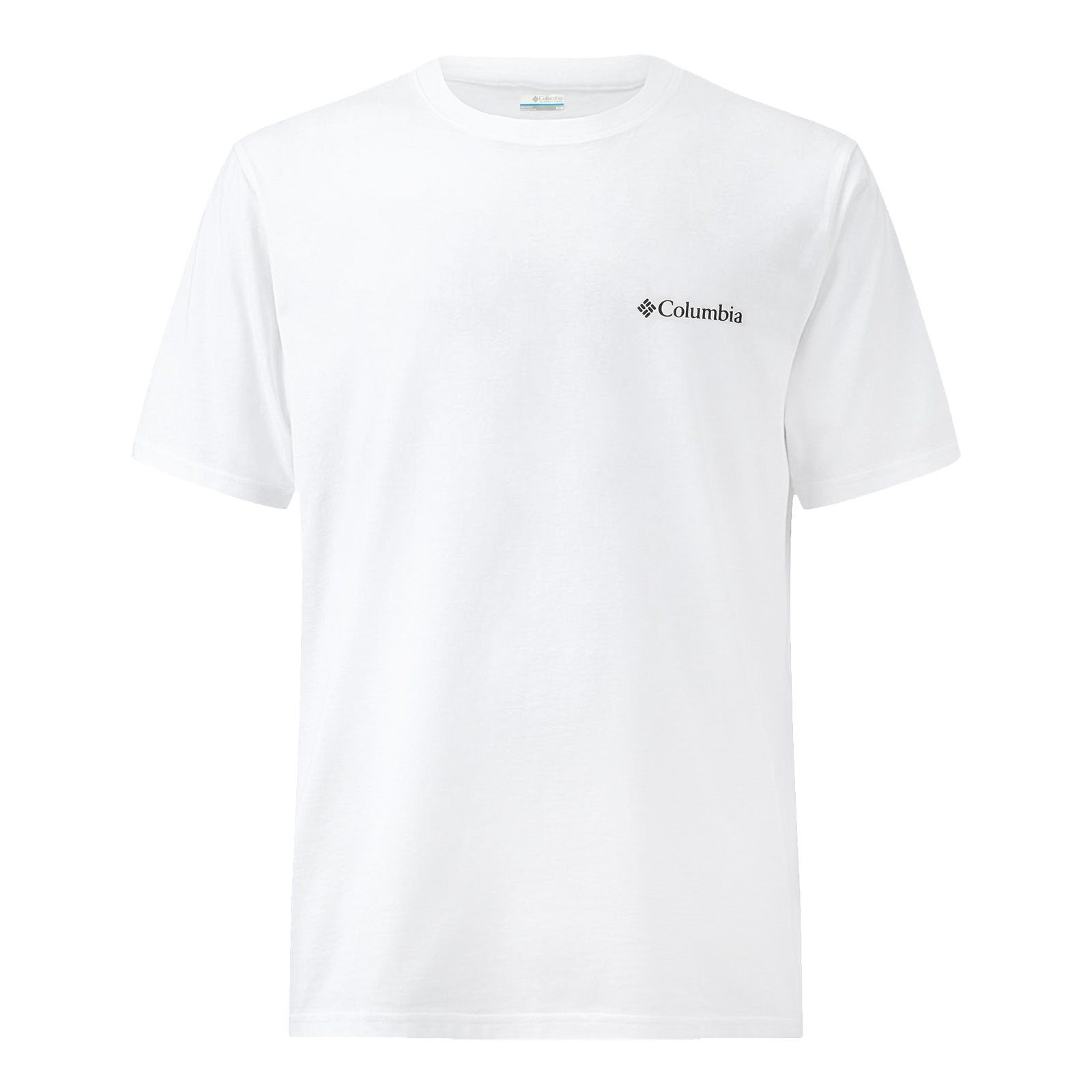 Columbia Kurzarmshirt white River™ Graphic T-Shirt Rockaway Rundhalsausschnitt mit Back 101