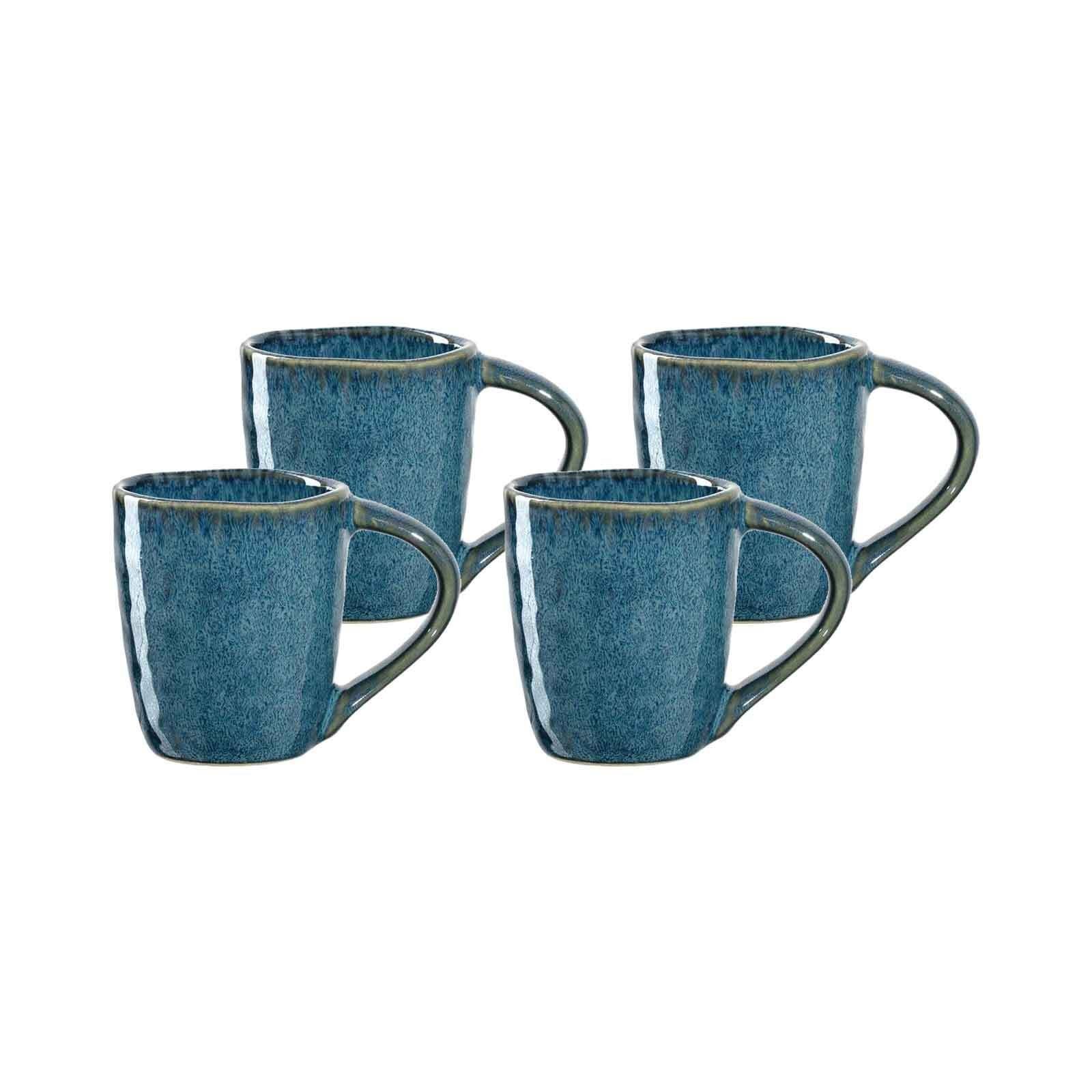 LEONARDO Espressotasse Espressotasse 6er Set Anthrazit Matera, Keramik,  Verfügbare Farben: anthrazit, blau, grün, beige und rosa