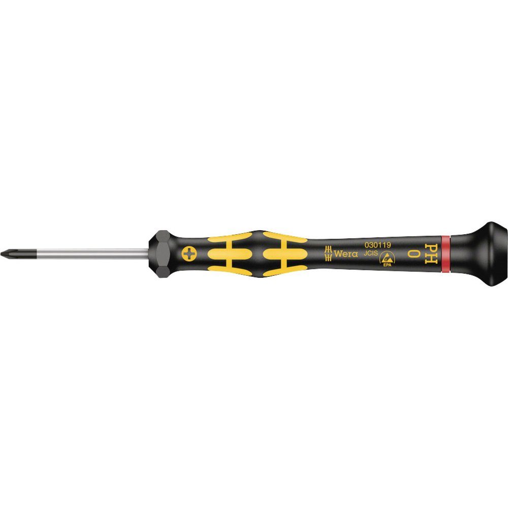 Wera Schraubendreher Wera 1550 PH Kraftform Micro 05030119001 ESD Kreuzschlitz-Schraubendre