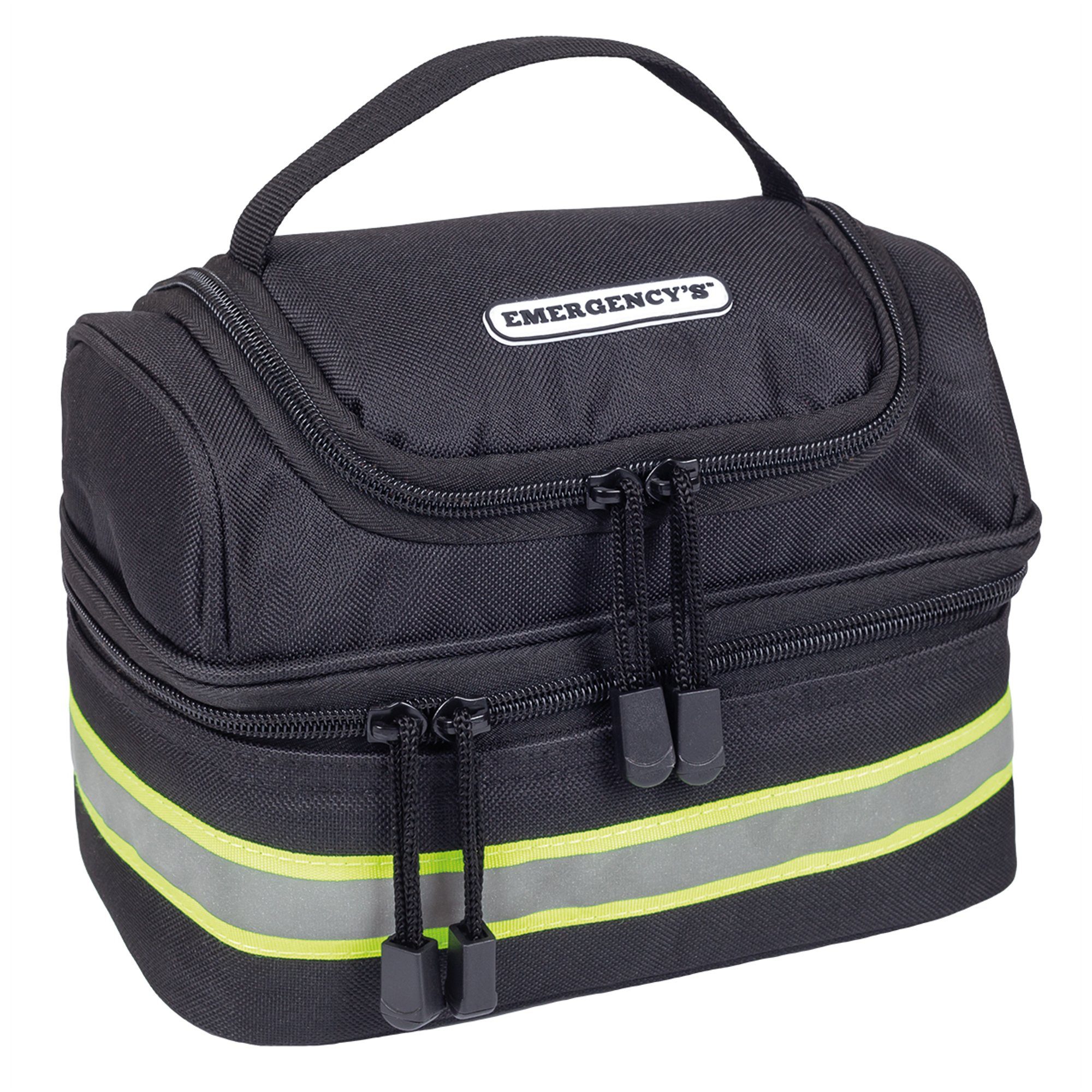 Elite Bags Arzttasche Emergency's LUNCH BOX Brotzeittasche Schwarz 21,5 x 14,5 x 13 cm | Arzttaschen