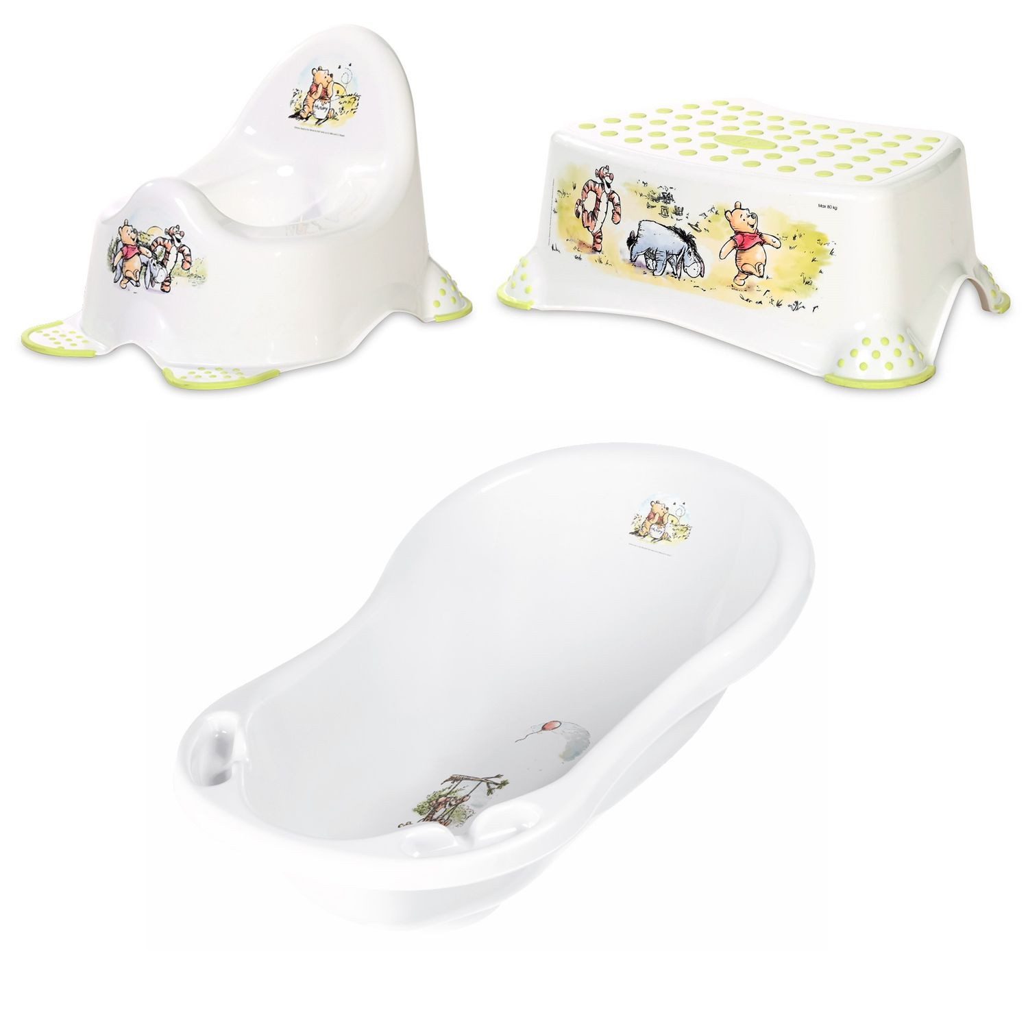 Lorelli Babybadewanne Comic-Set Babybadewanne, Töpfchen, Badhocker, günstig online kaufen