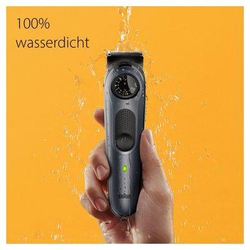 Braun Haarschneider Barttrimmer BT5450, 40 Einstellungen, Wasserdicht