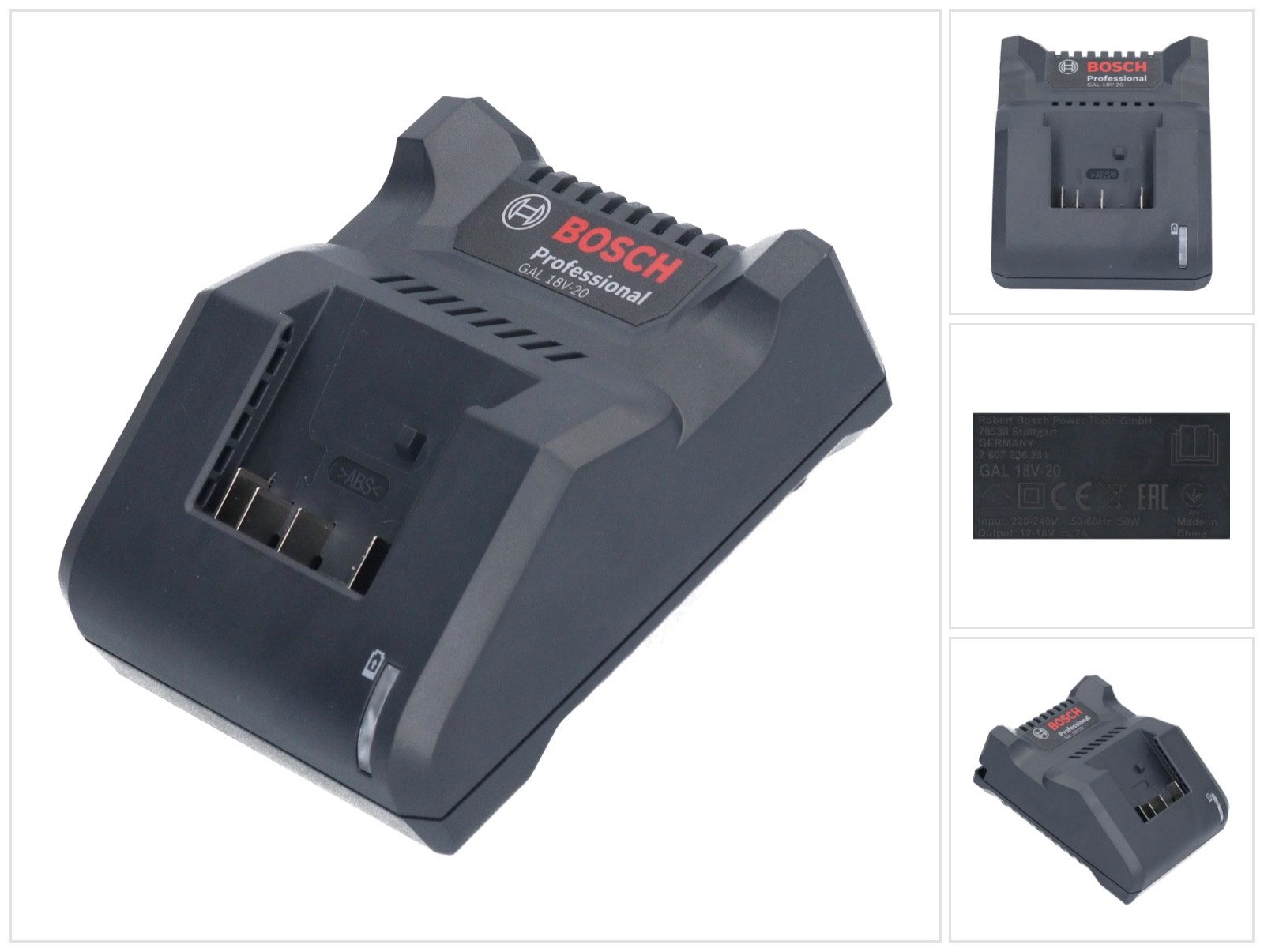 GAL 18V-20 Akku Ladegerät 10,8 - 18 V 2 A (2607226281) Schnelllade-Gerät