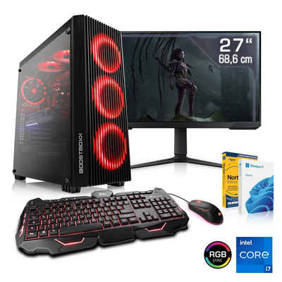 CSL HydroX L7151 Gaming-PC-Komplettsystem (27", Intel® Core i7 13700KF, GeForce RTX 3060, 16 GB RAM, 1000 GB SSD)