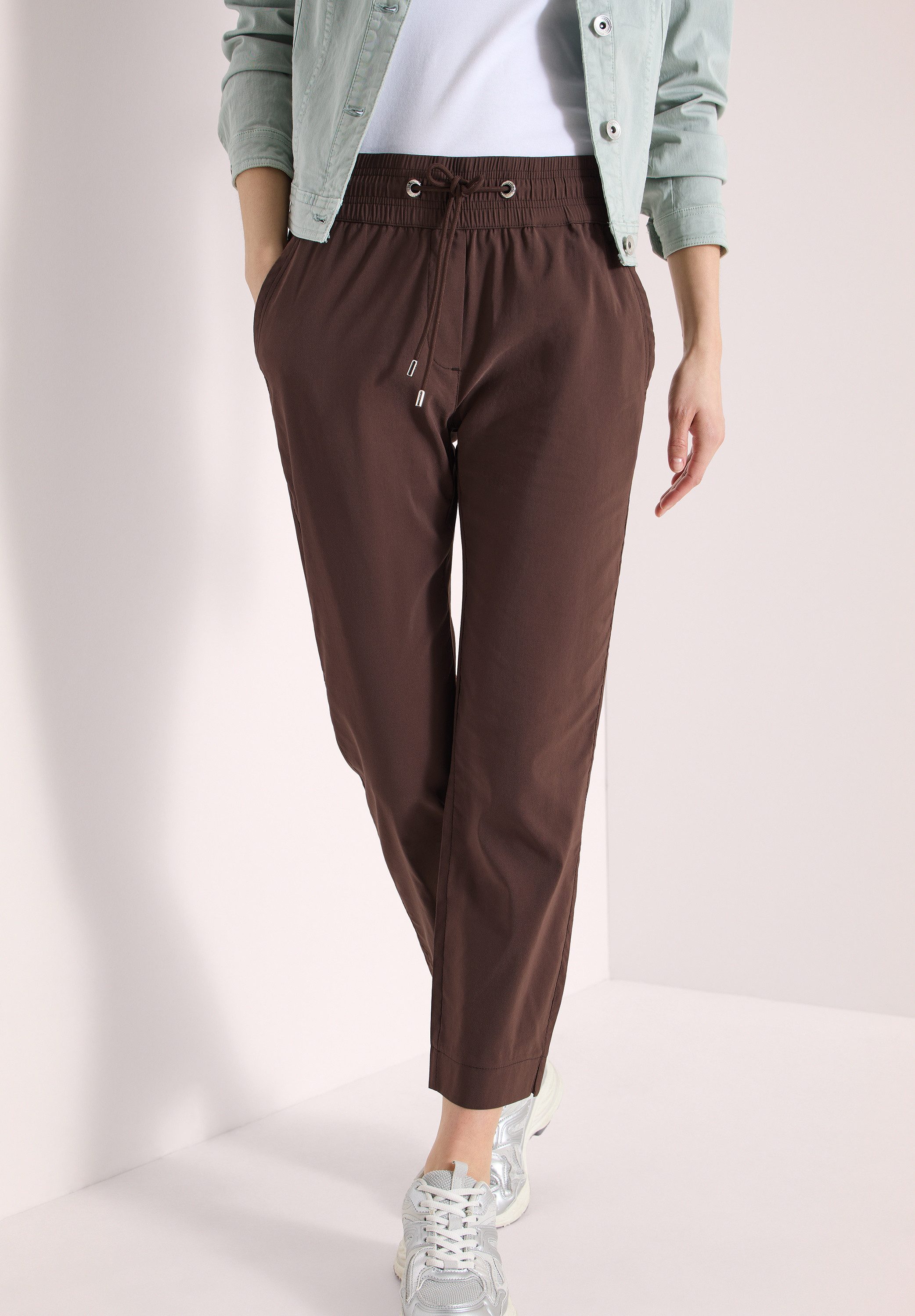 CECIL Stoffhose Joggstyle