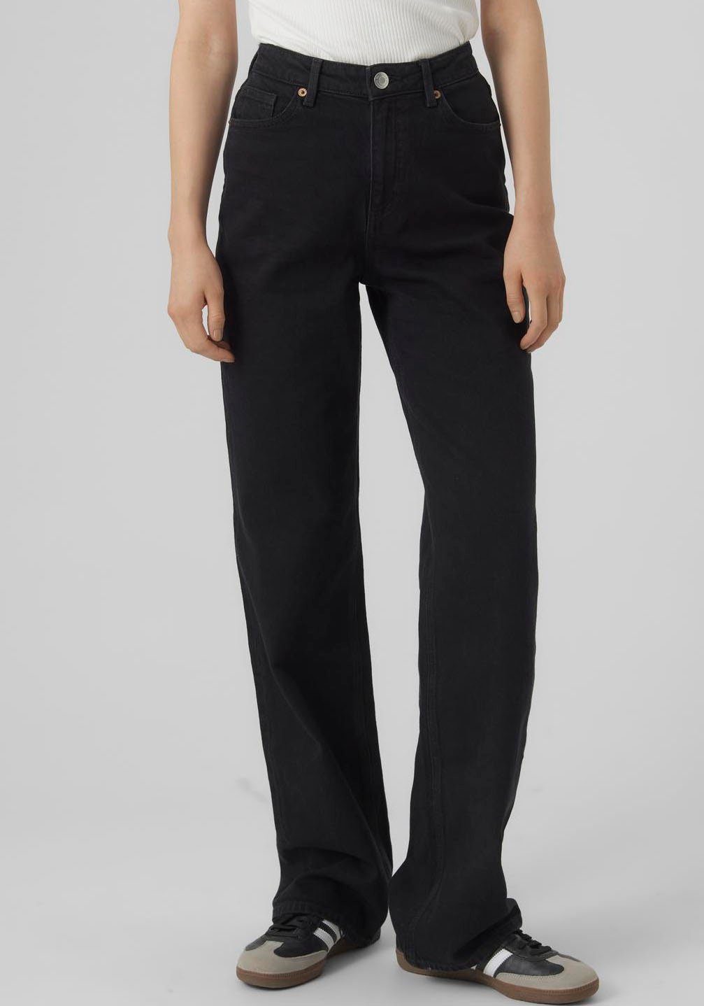 Vero Moda High-waist-Jeans VMTESSA HR WIDE günstig online kaufen
