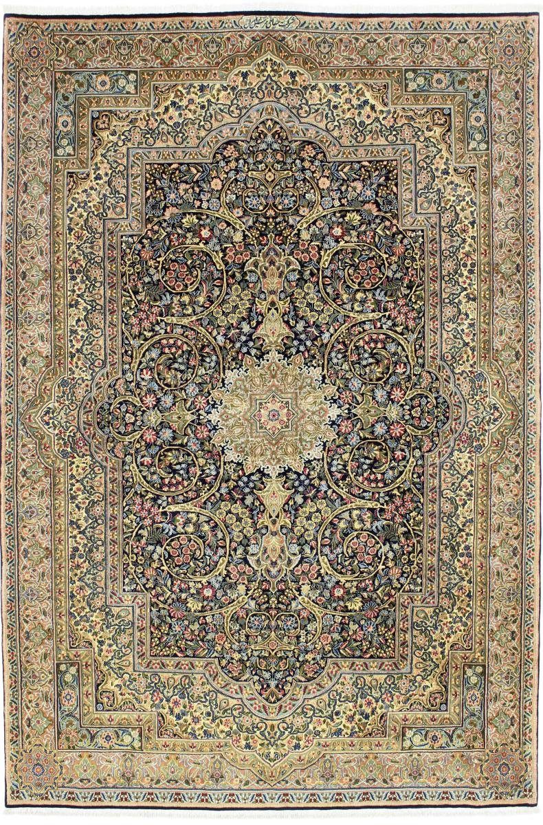 Handgeknüpfter Orientteppich, Trading, Rafsanjan Höhe: Orientteppich Kerman Nain Sherkat rechteckig, 193x291 12 mm
