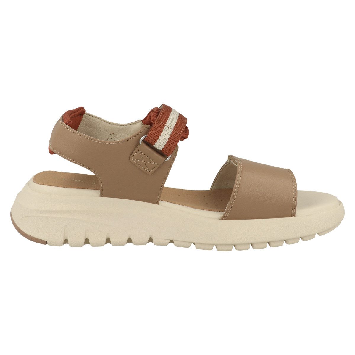 Geox D Flextride S Damen Sandale Sandaletten, Sommerschuhe, Badeschuhe, Riemchen, Schlappen