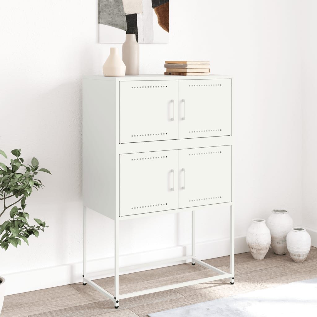 vidaXL Sideboard Sideboard Weiß 68,5x38,5x107 cm günstig online kaufen