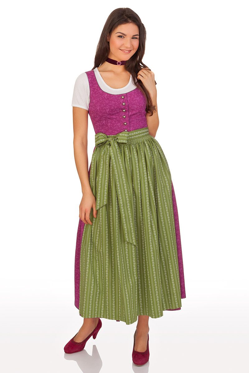 Dirndl Dirndl lang 2tlg. - FUSCHLSEE - beere