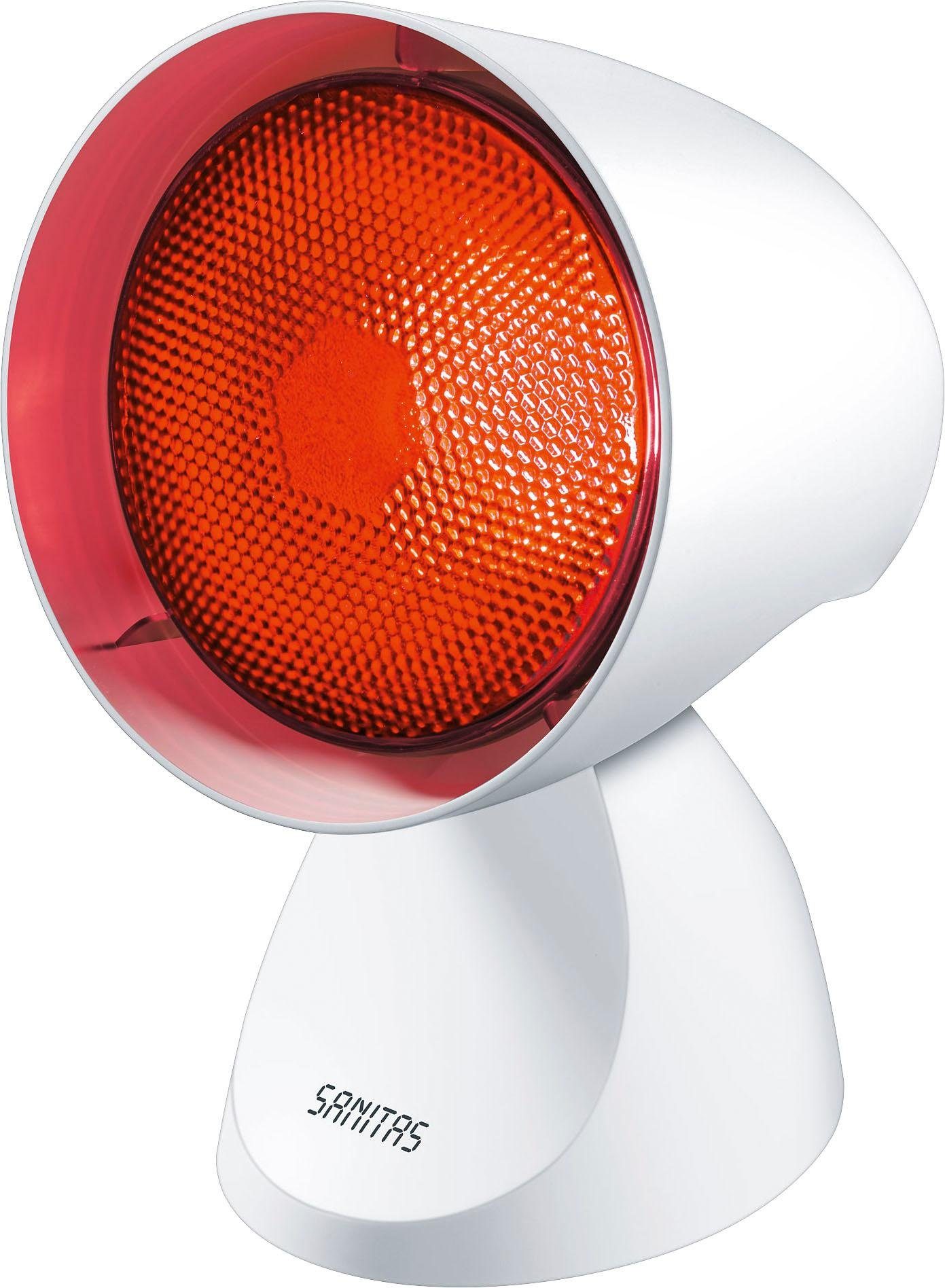 Sanitas Infrarotlampe SIL 16 für intensive Infrarotwärme, Vielseitig anwendbar, Medizinprodukt, 150 Watt