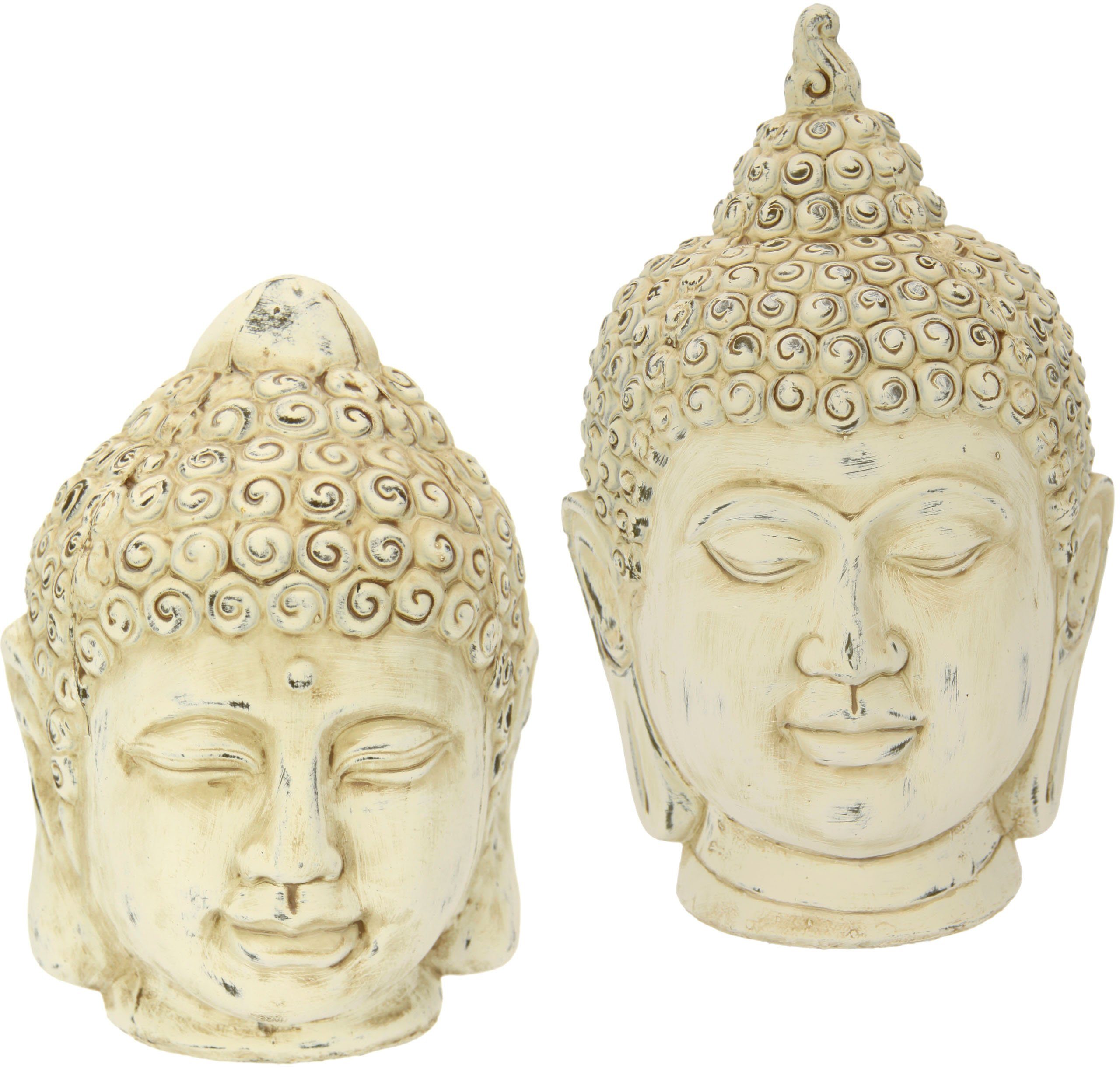 Dekofigur Buddha-Kopf