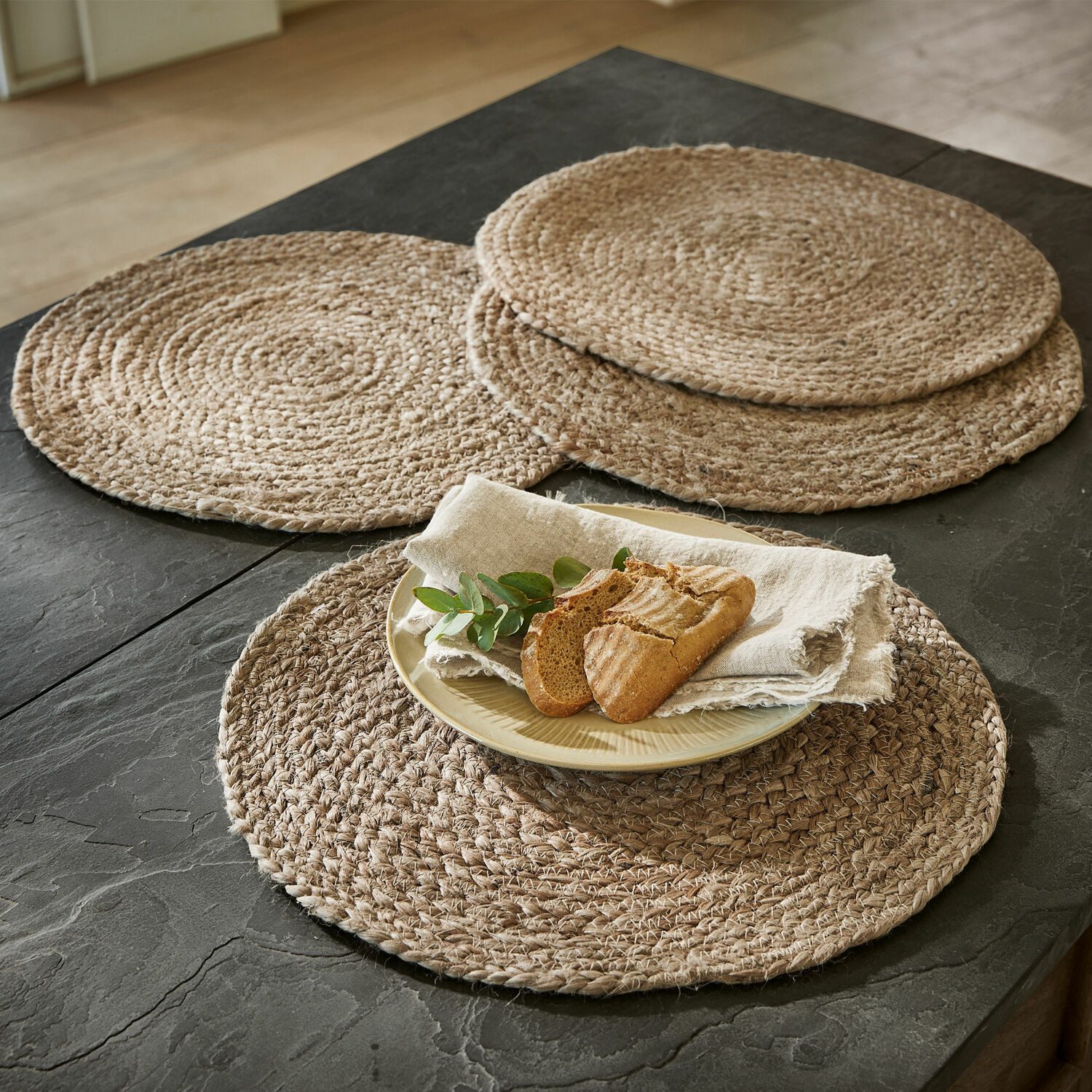 Mirabeau Platzset Platzset 4er Set Dooling braun