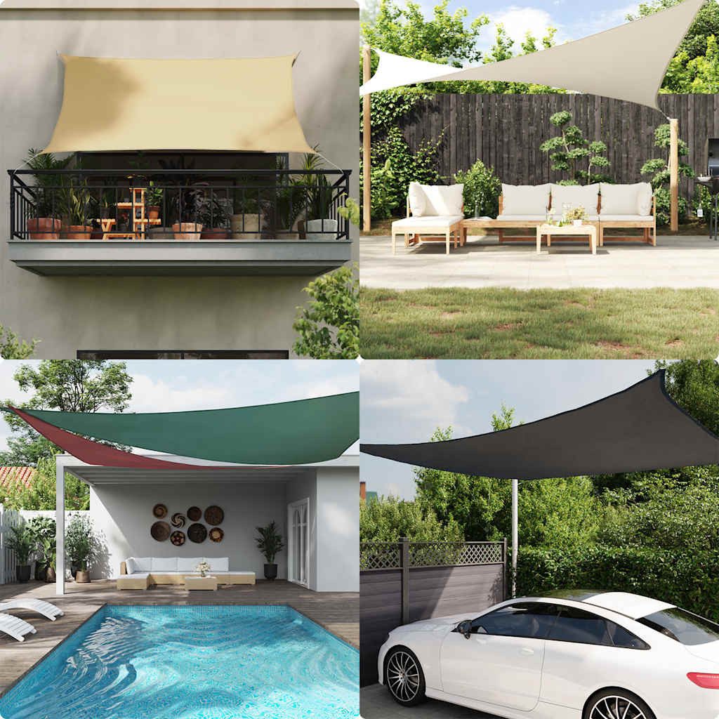 vidaXL Sonnensegel Sonnensegel Terrakotta 2x2x2 m günstig online kaufen