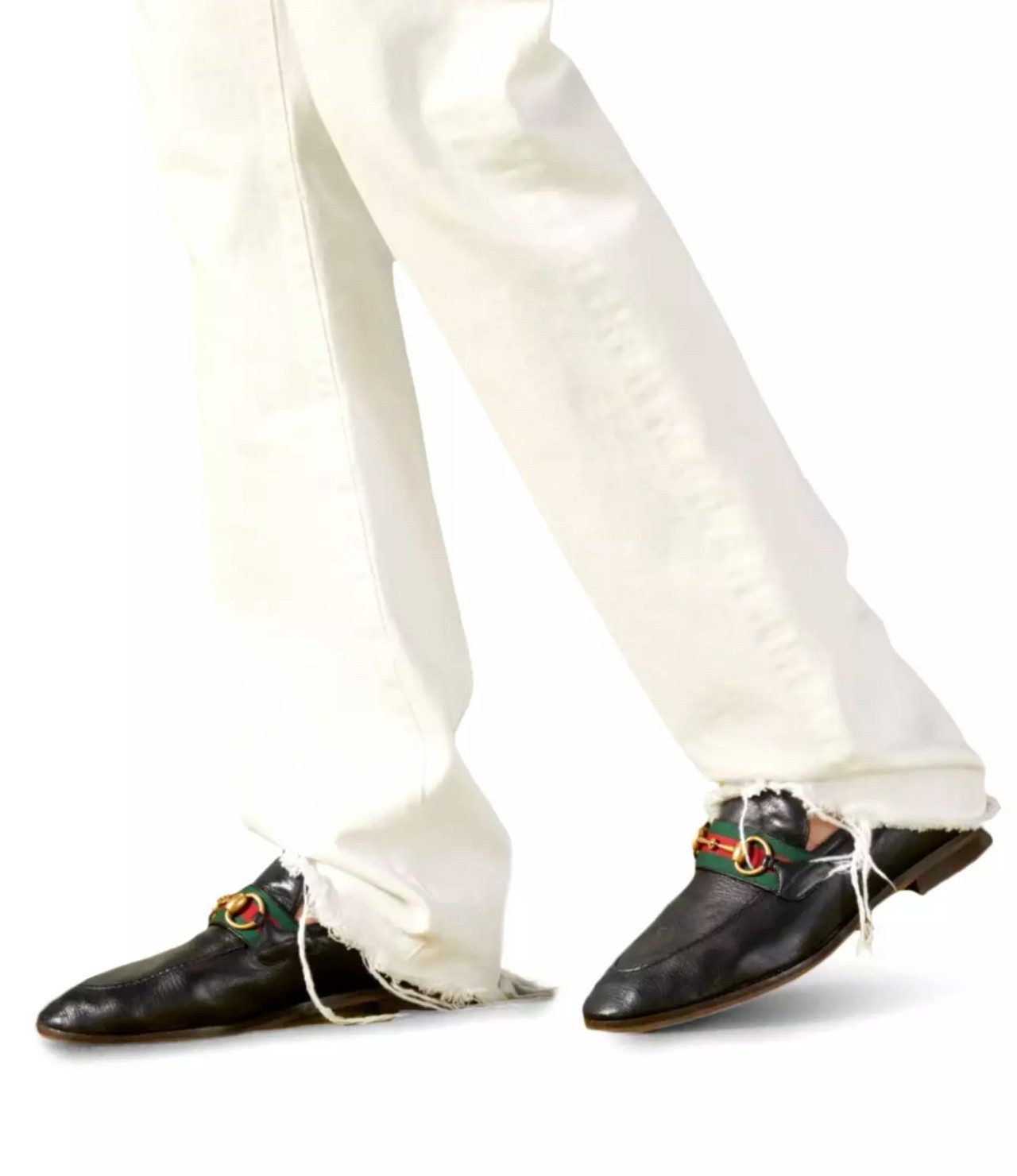 GUCCI Paride Web Horsebit Slip-On Mokassins Loafer Signature Horsebit und Web-Detailing