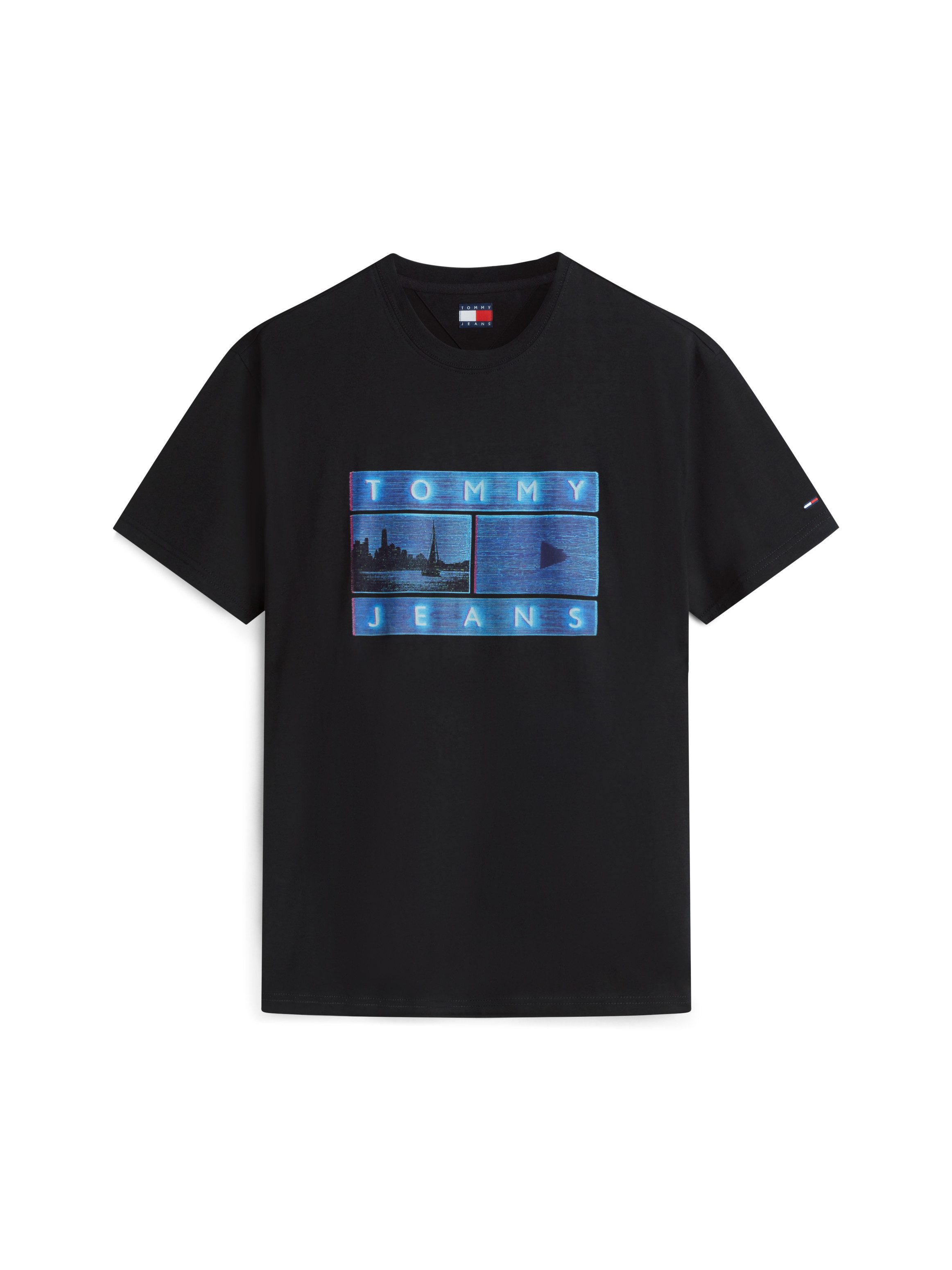 Tommy Jeans T-Shirt TJM REGULAR PHOTO FLAG – Bild 5 von 5