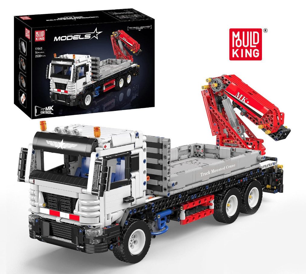 Mould King 17063 LKW mit Kipper Konstruktions-Spielset, (2530 St)