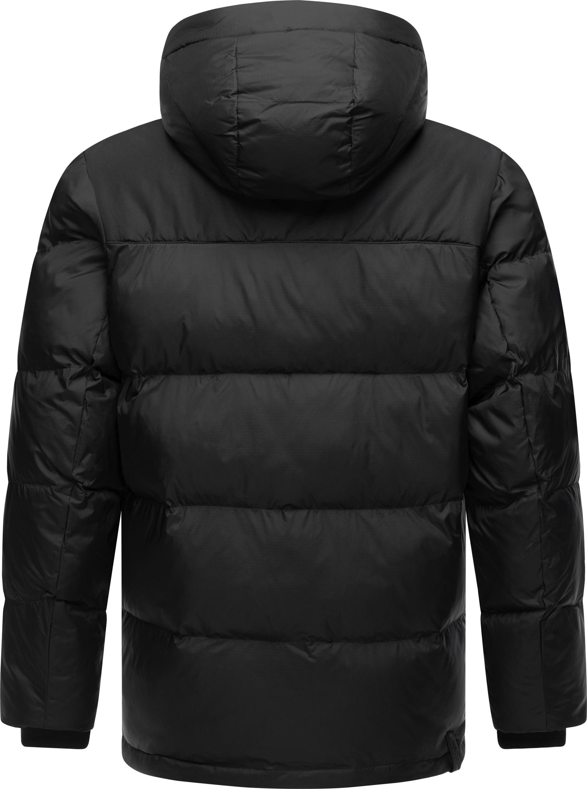 Ragwear Steppjacke Mikkesh Sportliche Herren Winterjacke mit Kapuze