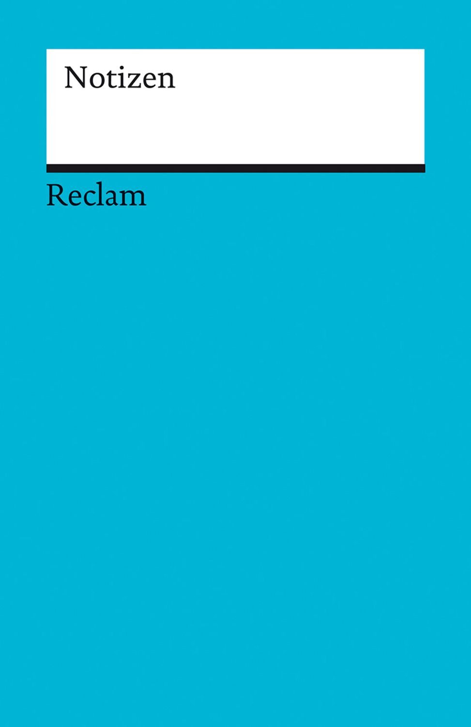 Notizbuch Notizen