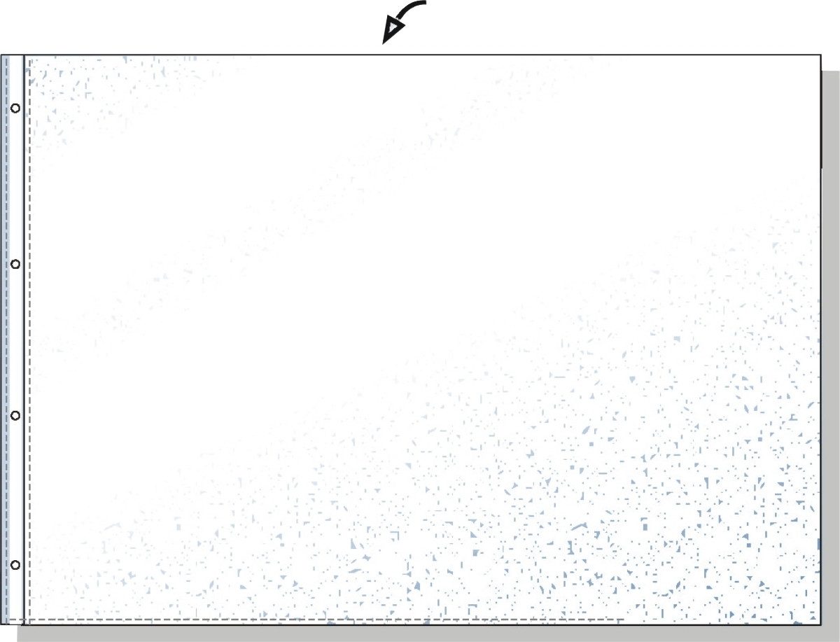 HETZEL Prospekthülle Prospekthüllen A3 quer PP VE=10 Stück