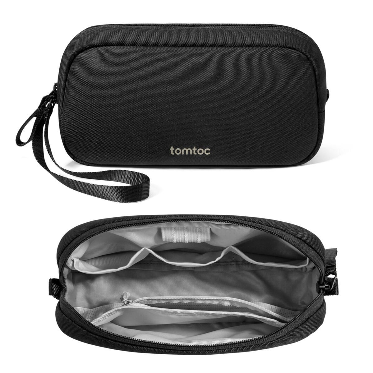 tomtoc SwissCard Light-T12 Essential Tech Organizer black