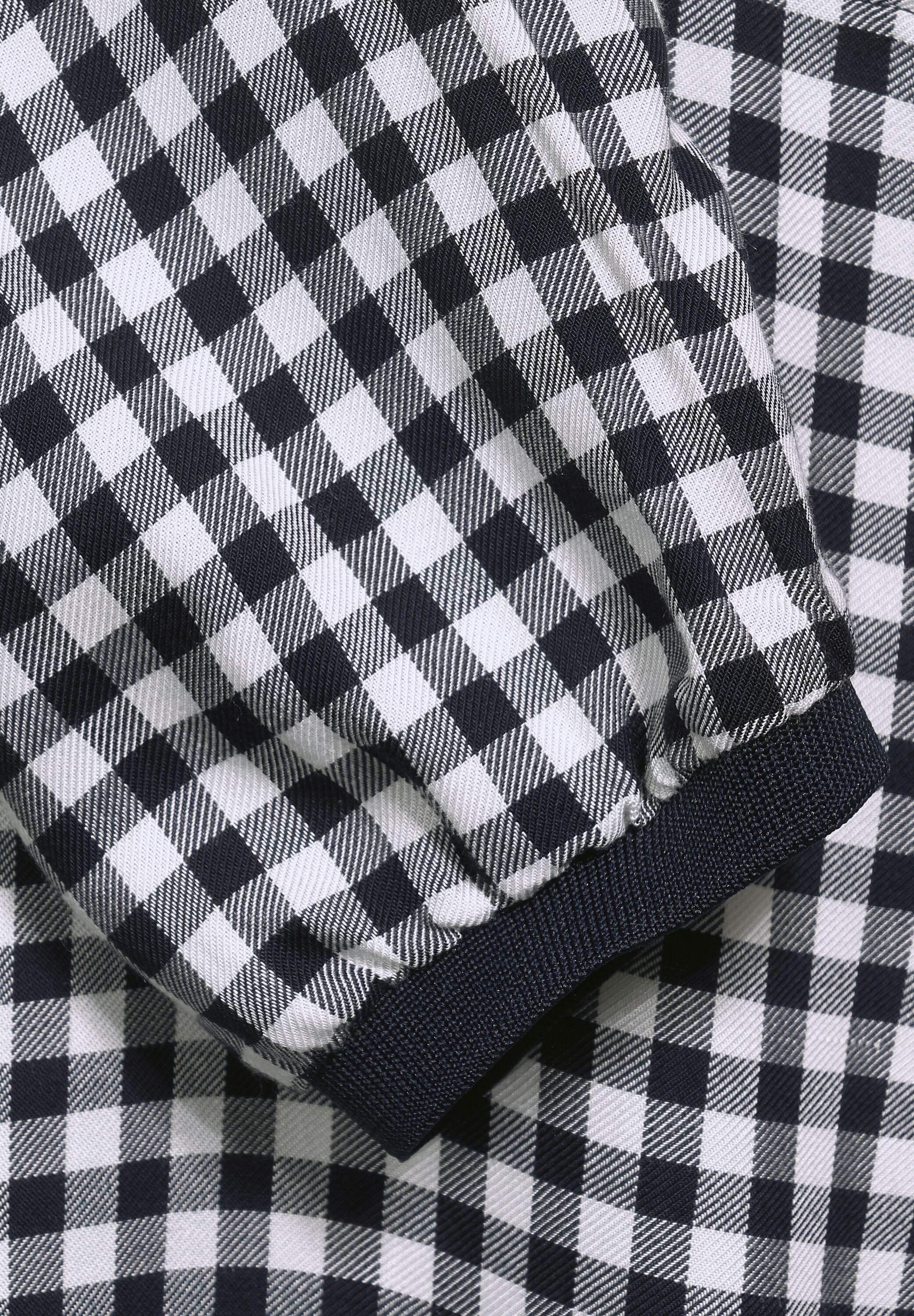 CECIL Langarmbluse Bluse mit Vichy-Karomuster
