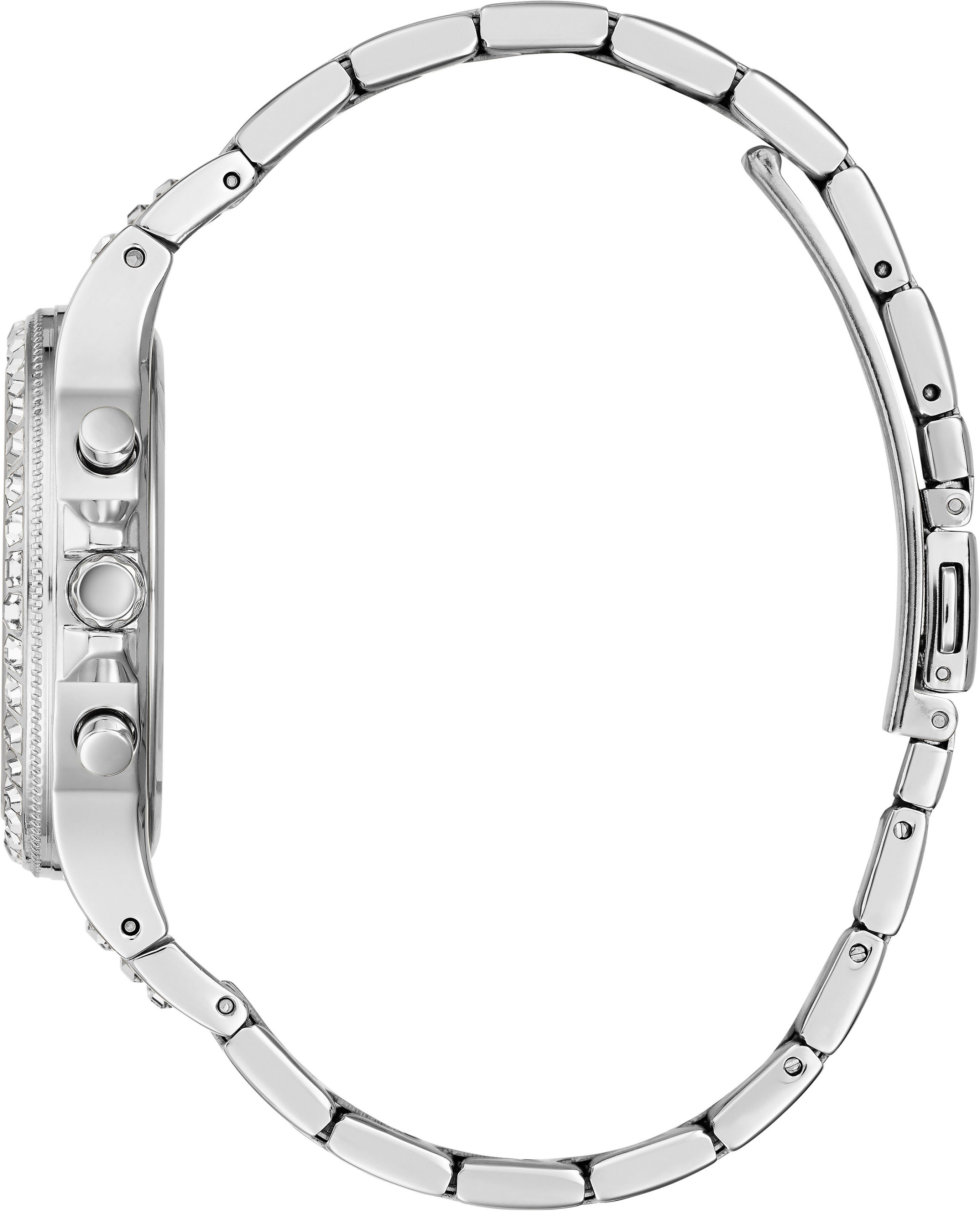 Guess Quarzuhr MOONLIGHT GW0320L1, Armbanduhr, Damenuhr, Kristallsteine, Ed günstig online kaufen
