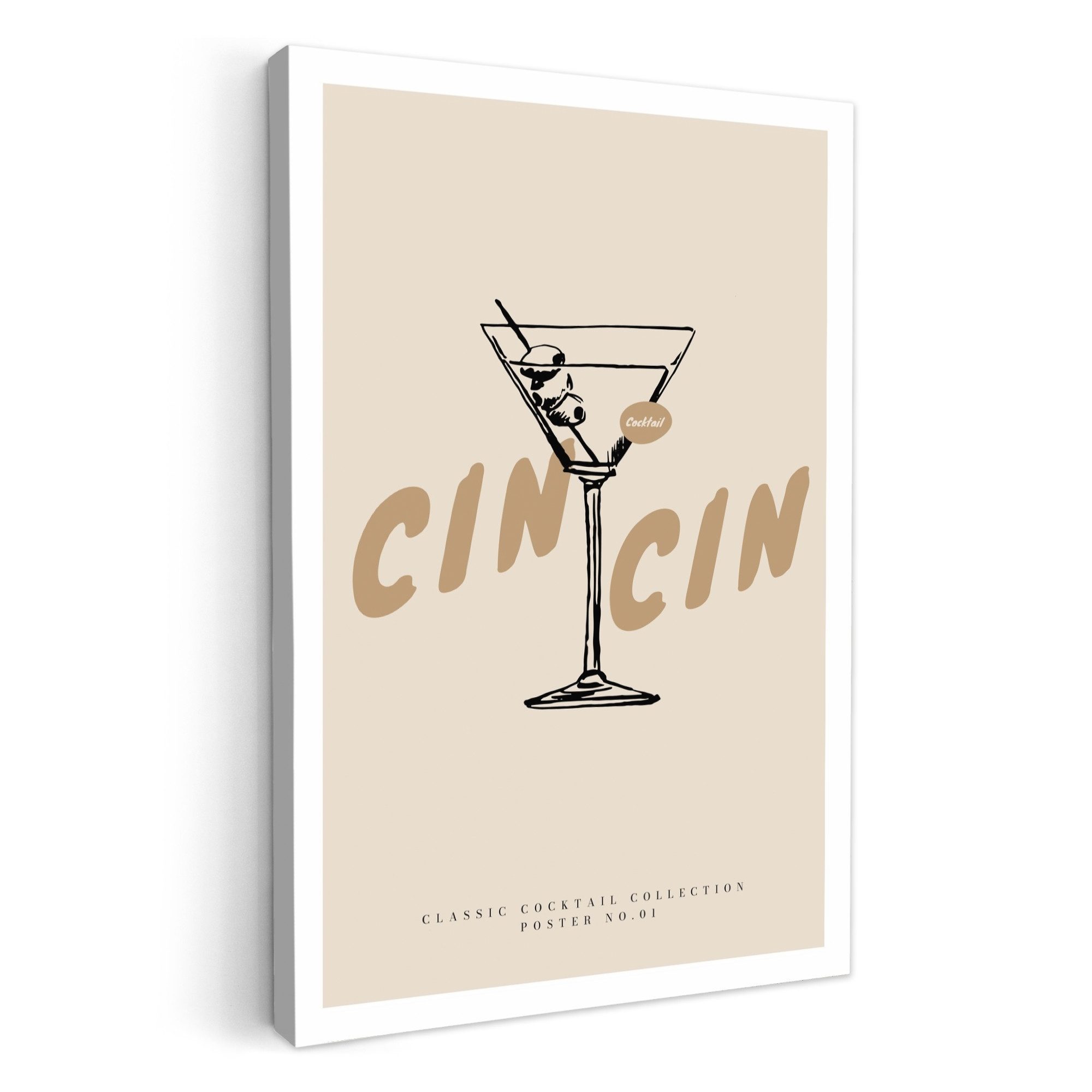 OneMillionCanvasses® Leinwandbild Cocktail - Cin Cin günstig online kaufen