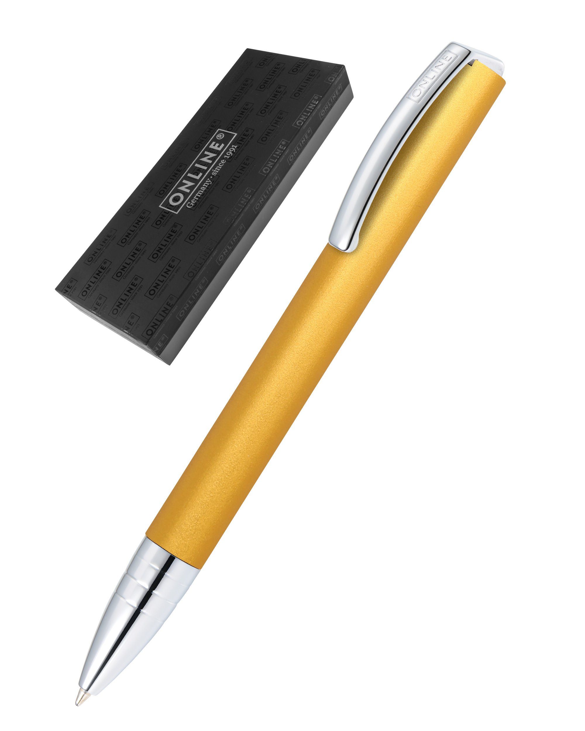 Vision Gold Drehkugelschreiber, Kugelschreiber Online Pen Geschenkbox in