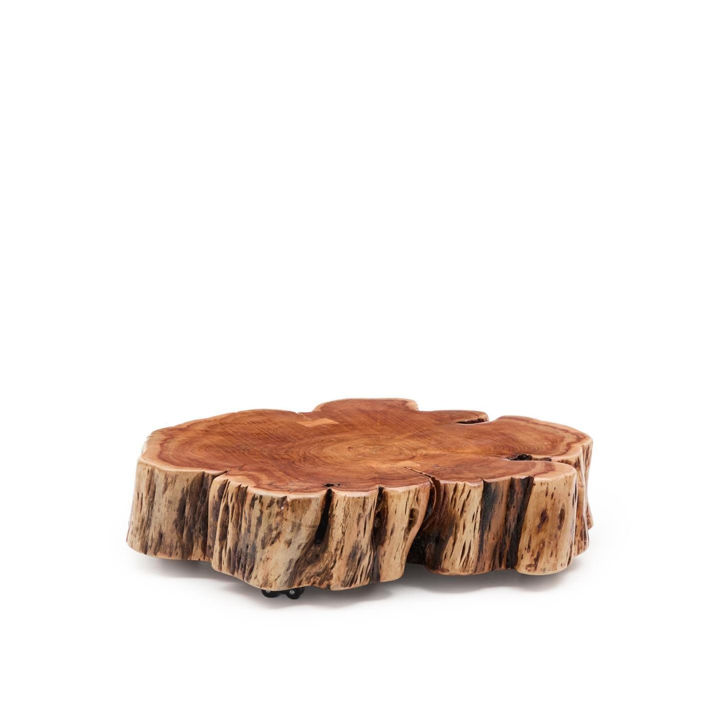Natur24 Couchtisch Nuvine Couchtisch 65 x 65 x 23 cm Akazie Natur