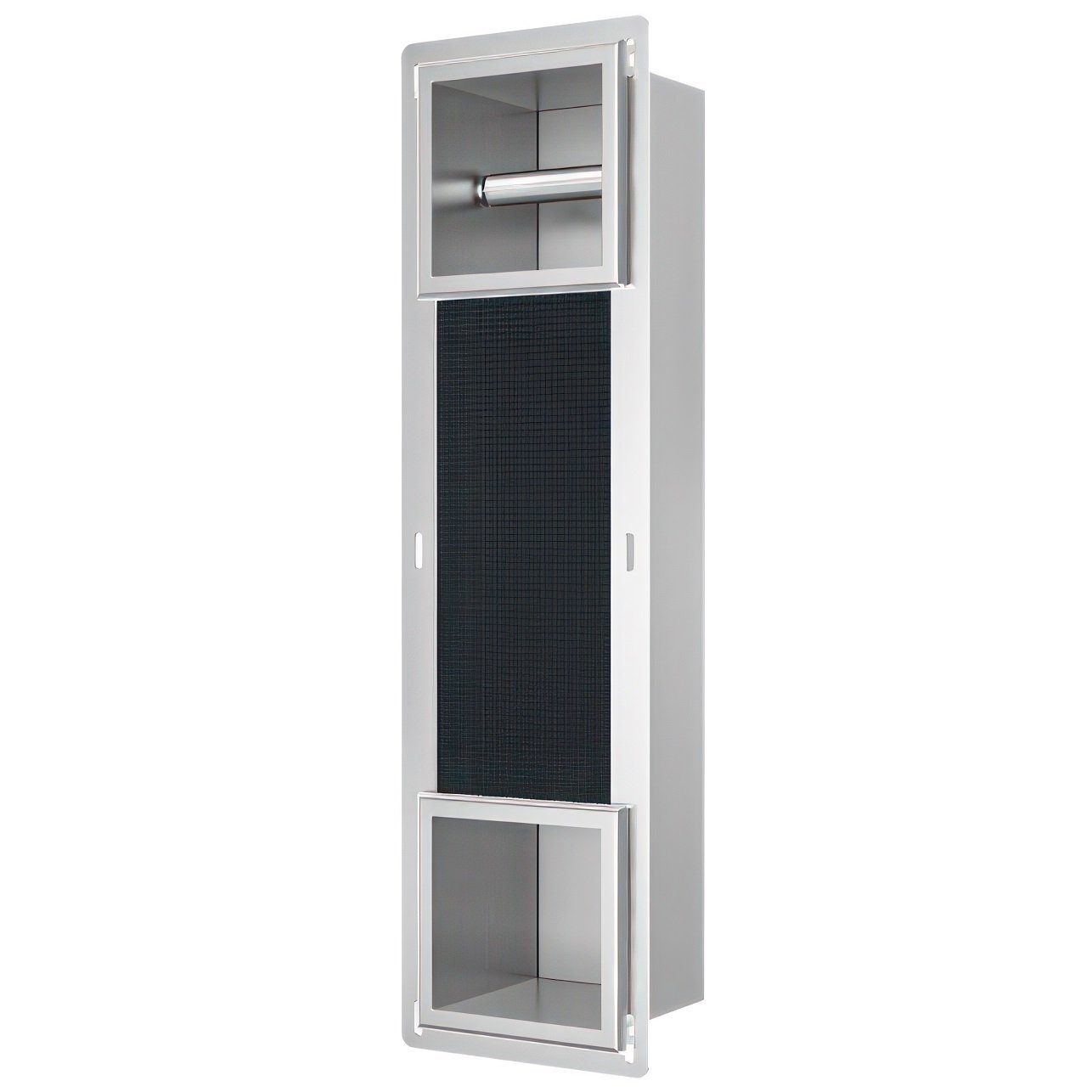 KOLMAN Toilettenpapierhalter WALL BOX PAPER 2 Unterputz Wandnische Toilette günstig online kaufen