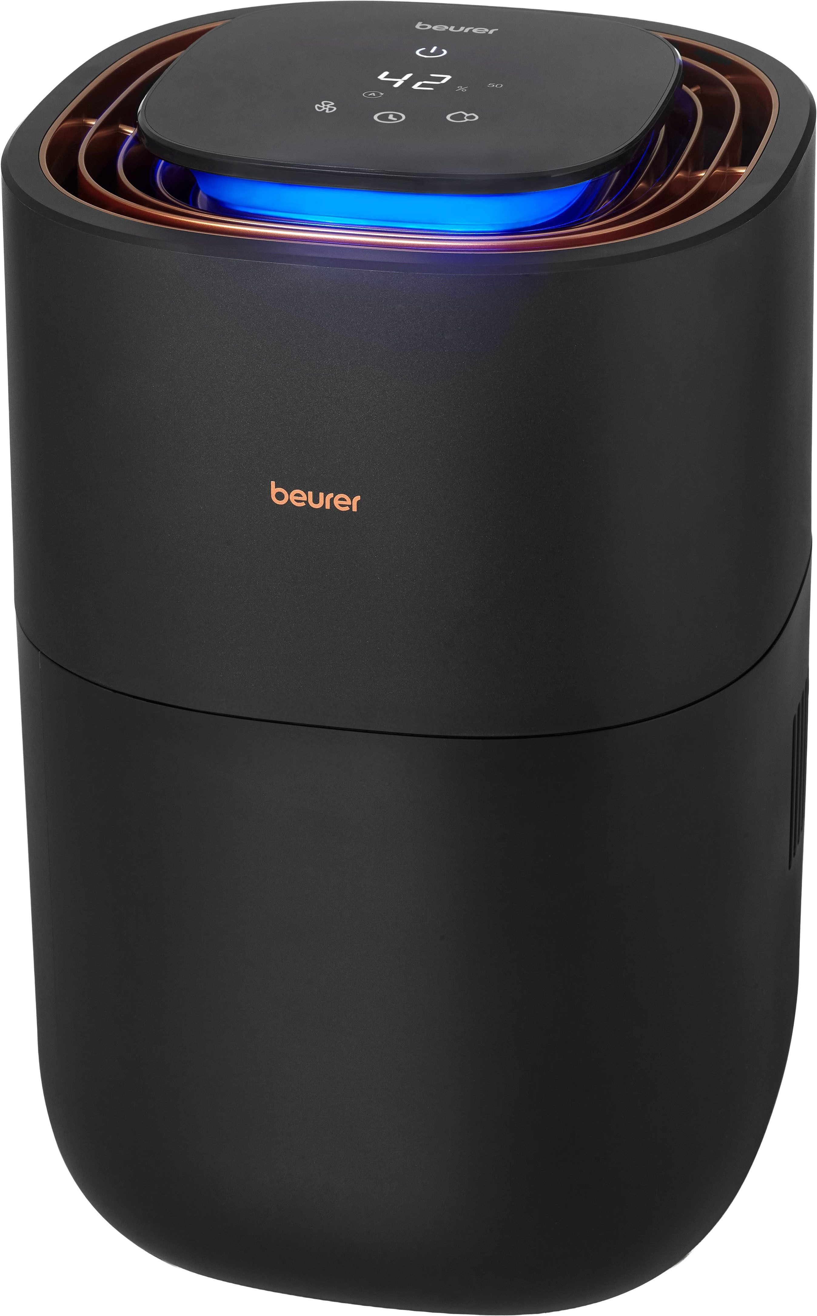 BEURER Luftbefeuchter LB 300 Plus, 3 l Wassertank, Für Räume bis ca. 45m², Hygienische Luftbefeuchtung durch Kaltverdunstungstechnologie