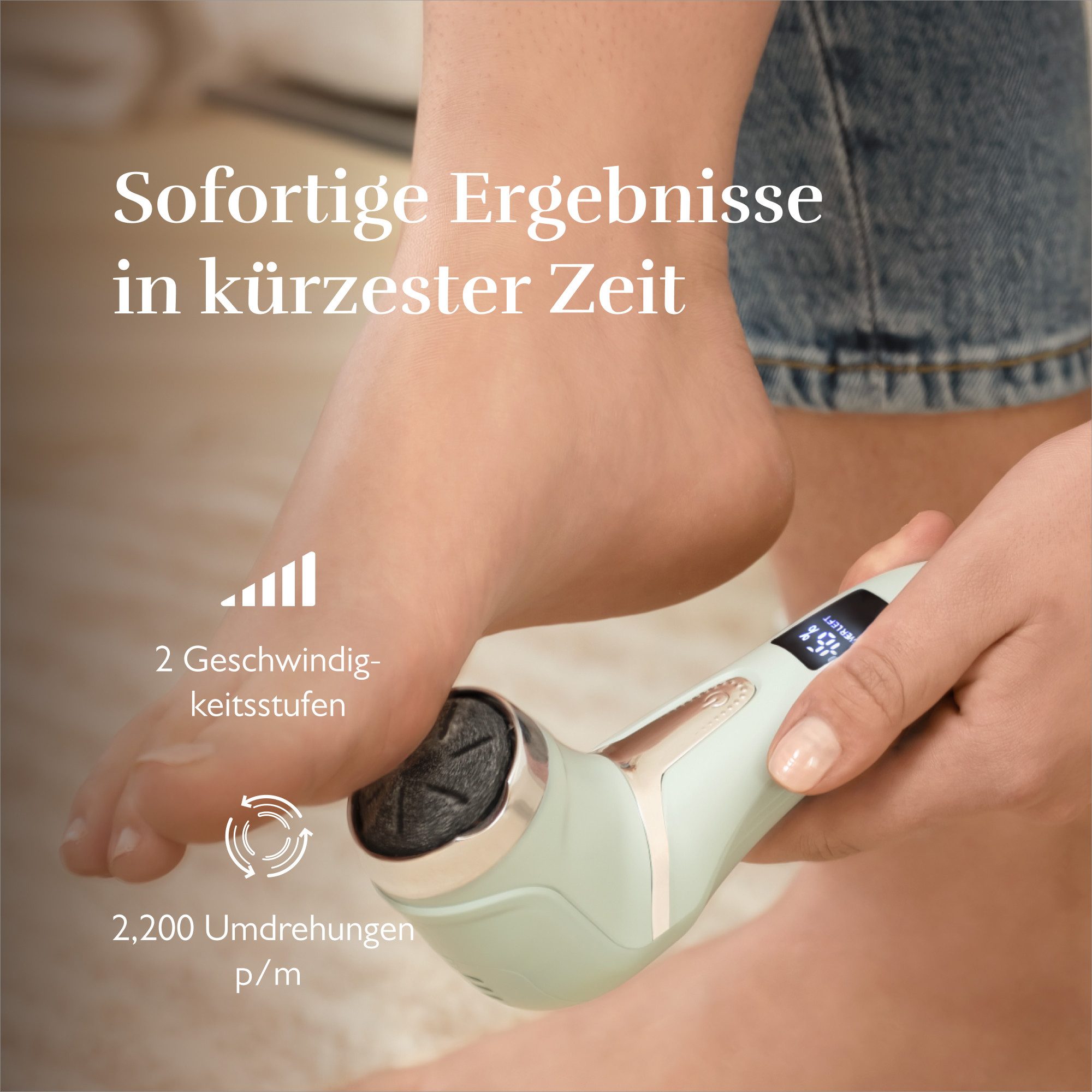 Silk'n Elektrischer Hornhautentferner Fresh Pedi – Bild 5 von 5