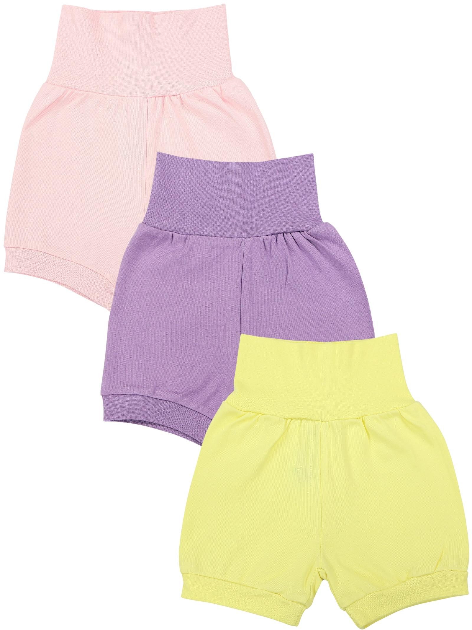 TupTam Pumphose TupTam Baby Mädchen Kurze Pumphose 3er Pack