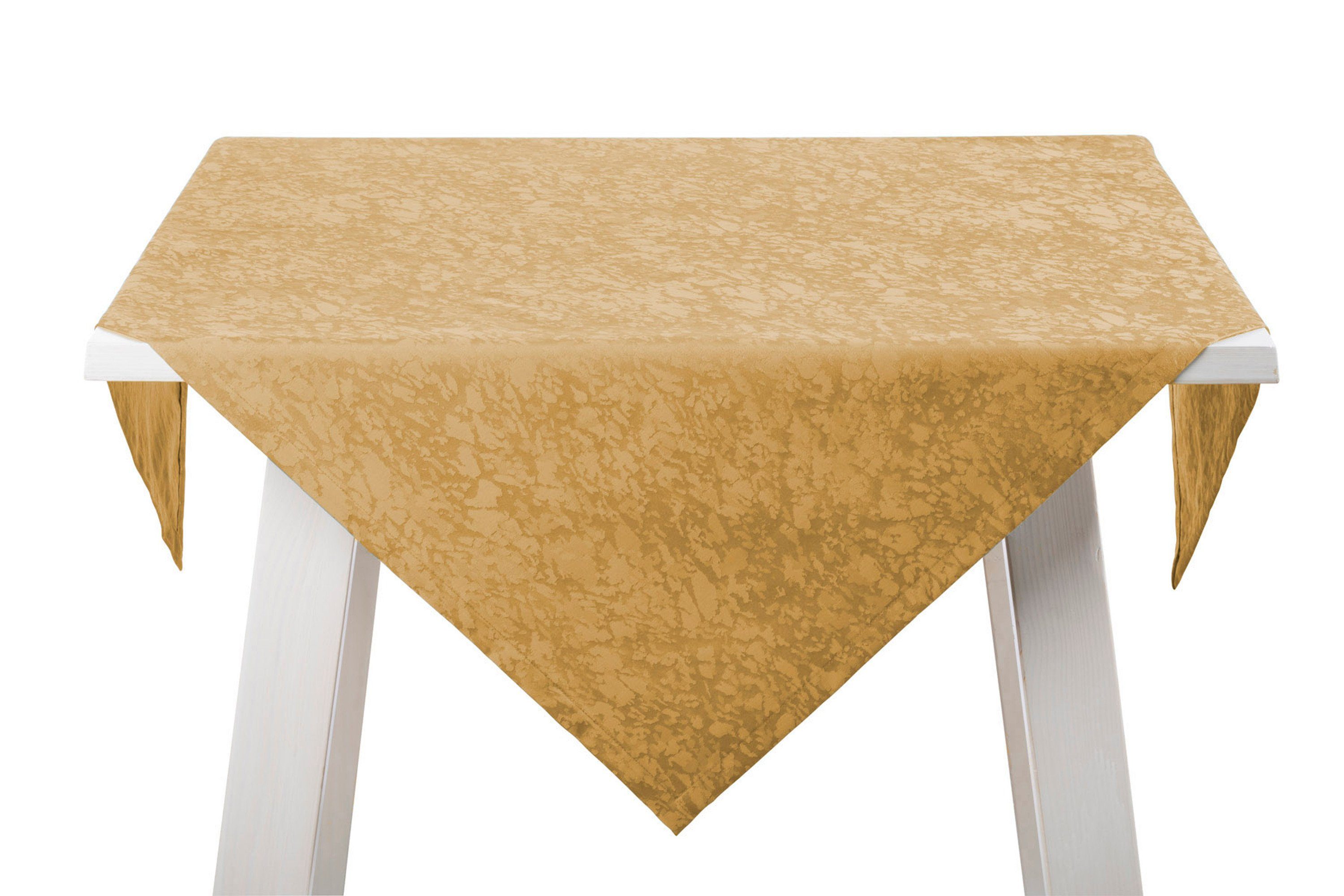 Tischband gold (1-tlg) Tischläufer Serviette Pichler verschiedene Größen, PICHLER Mitteldecke MARBLE,