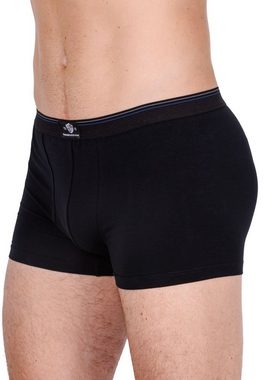 HAASIS Bodywear 1919 Retro Pants Herren Pants 77551413-schwarz (Packung, 5-St., 5er Pack) Optimale Passform, pflegeleicht, formbeständig, strapazierfähig